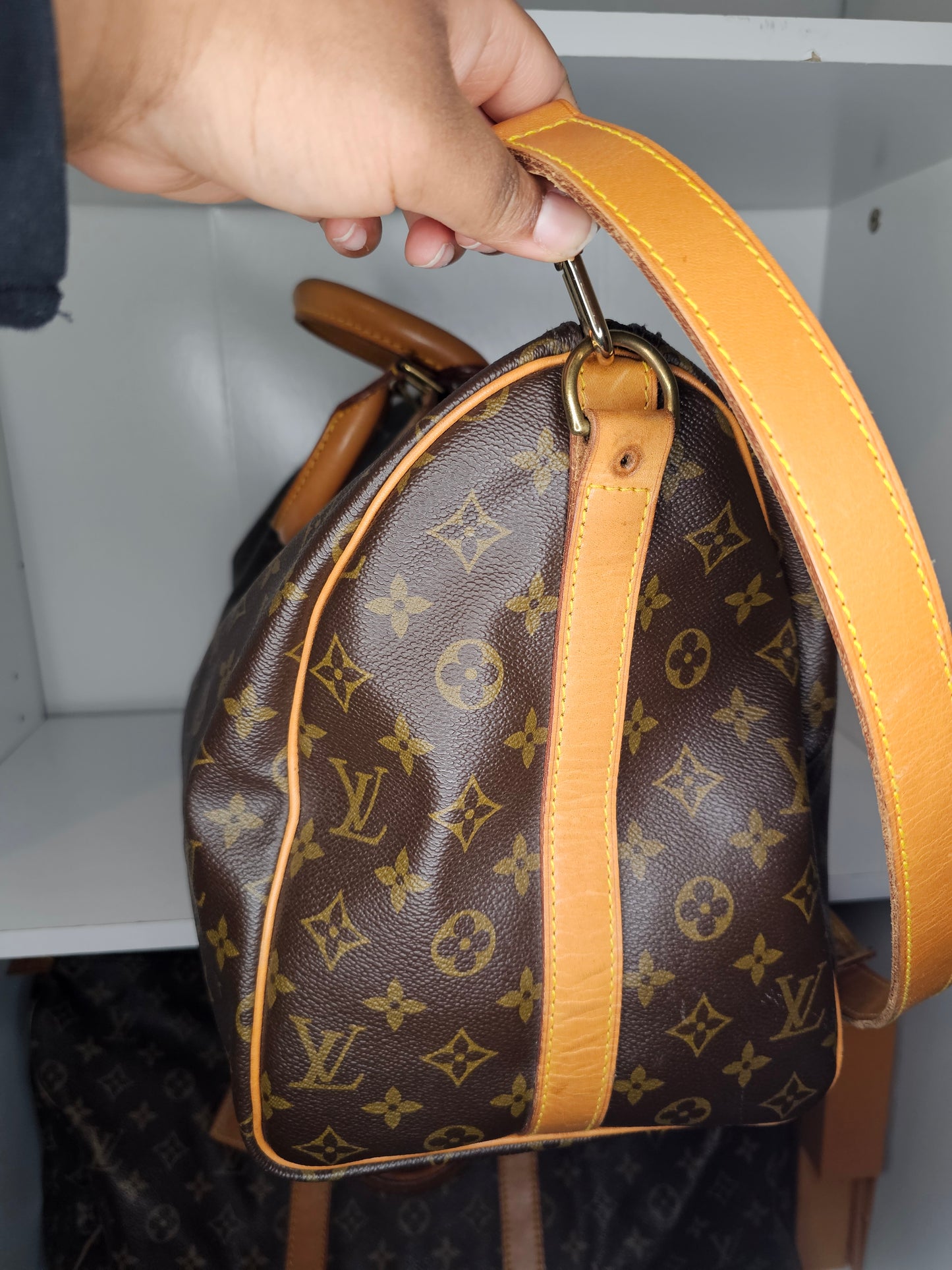 Louis Vuitton Monogram Vintage Keepall 45 Bandouliere FH0921
