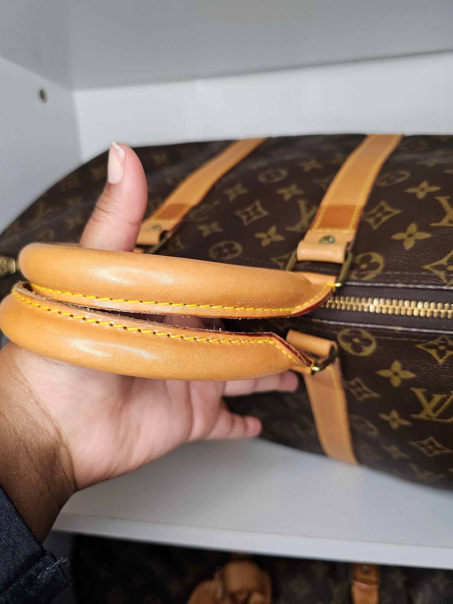 Louis Vuitton Monogram Vintage Keepall 45 Bandouliere FH0921