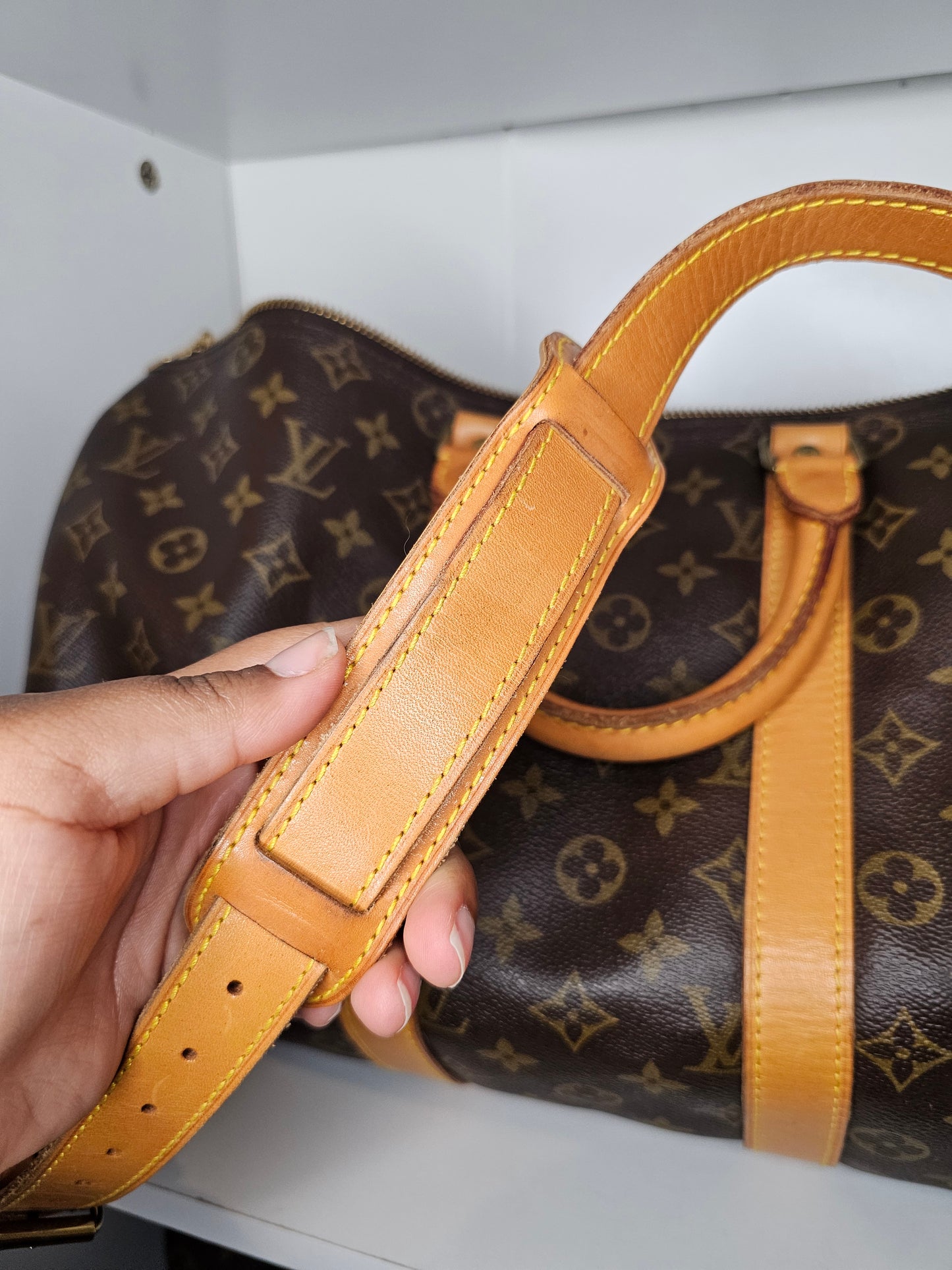 Louis Vuitton Monogram Vintage Keepall 45 Bandouliere FH0921