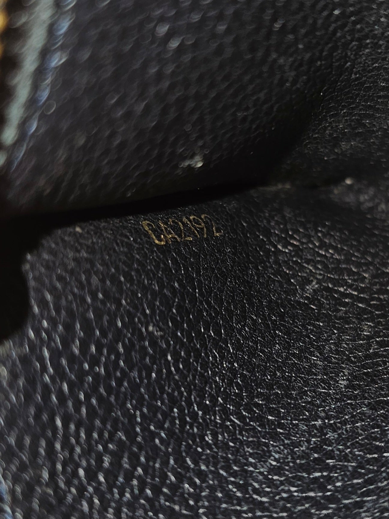 Louis Vuitton Dark Blue Empreinte Zip Coin Purse CA2192