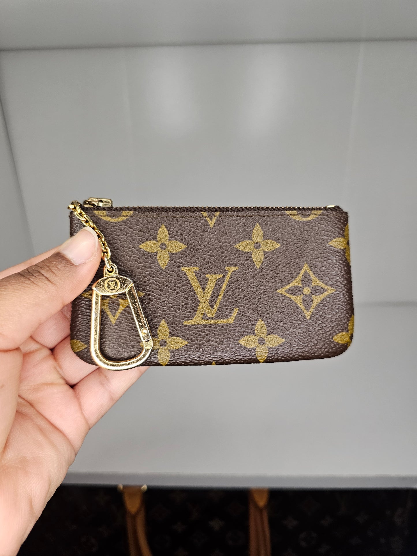 Louis Vuitton Vintage Key Pouch Monogram 883