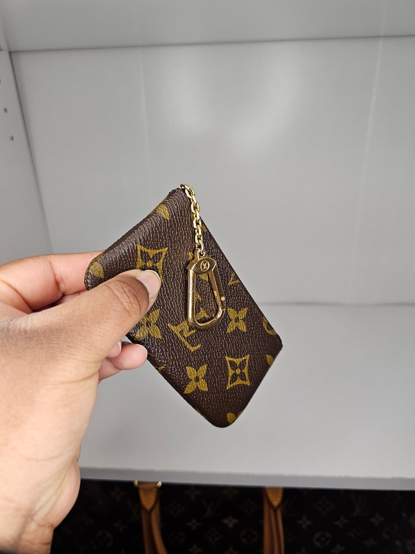 Louis Vuitton Vintage Key Pouch Monogram 883