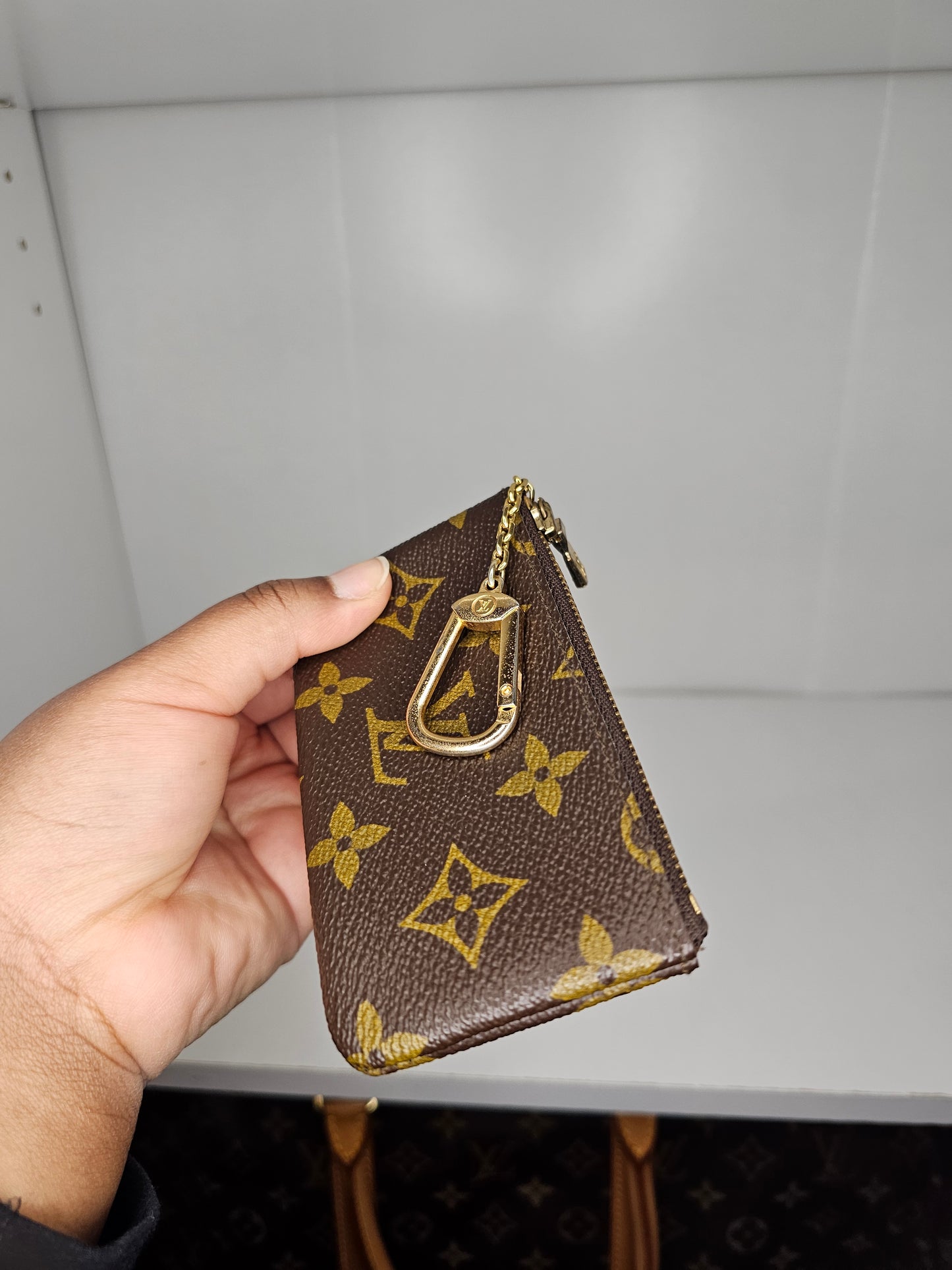 Louis Vuitton Vintage Key Pouch Monogram 883