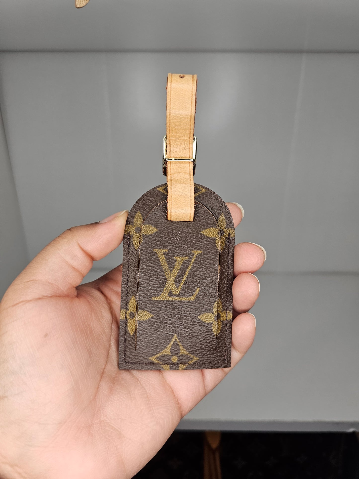 Louis Vuitton Small Monogram Luggage Tag