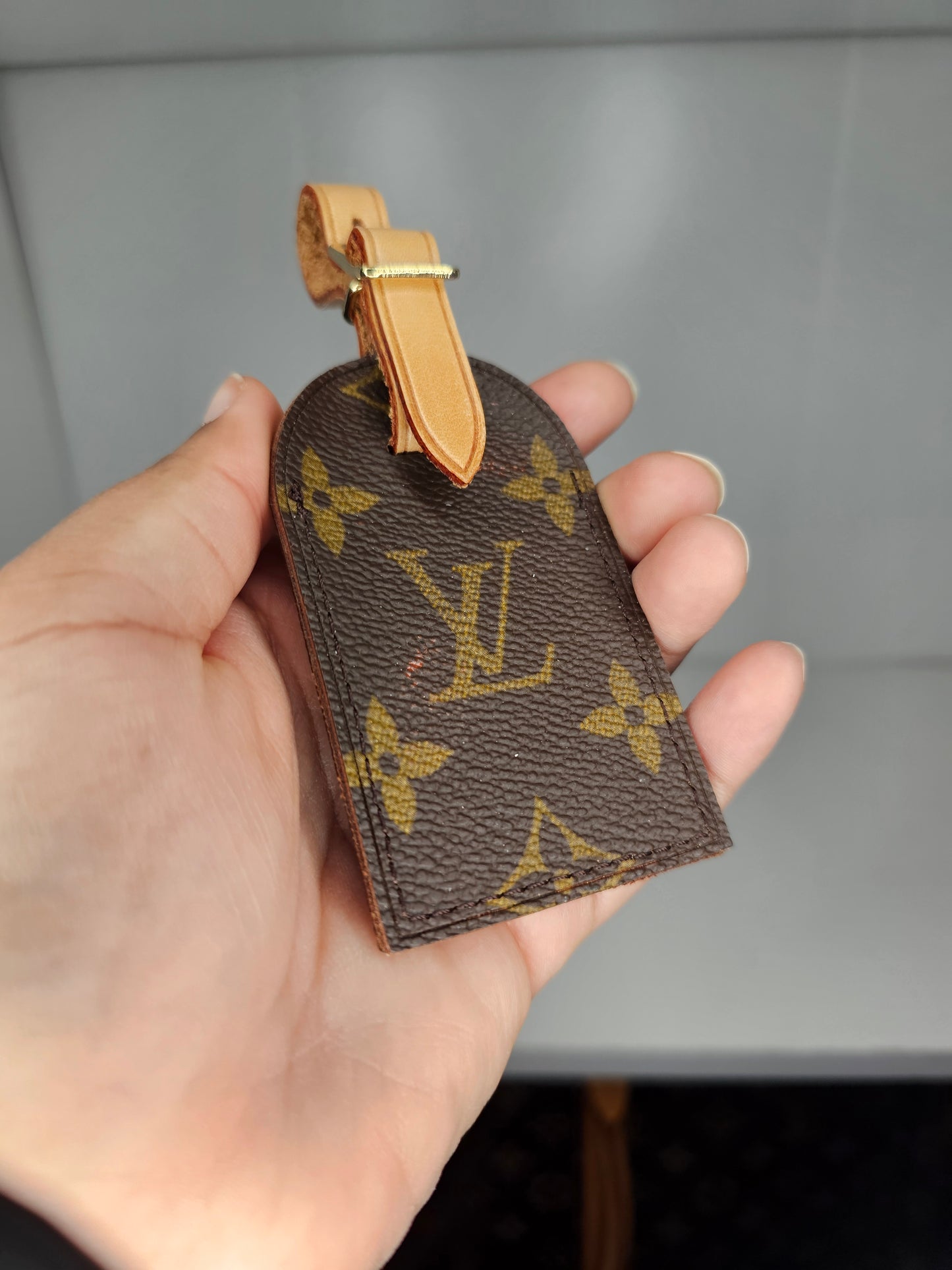 Louis Vuitton Small Monogram Luggage Tag