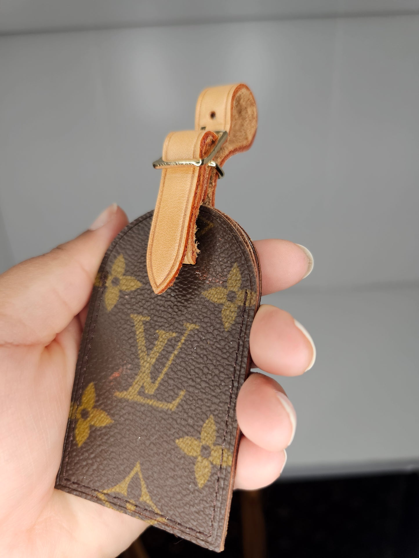 Louis Vuitton Small Monogram Luggage Tag