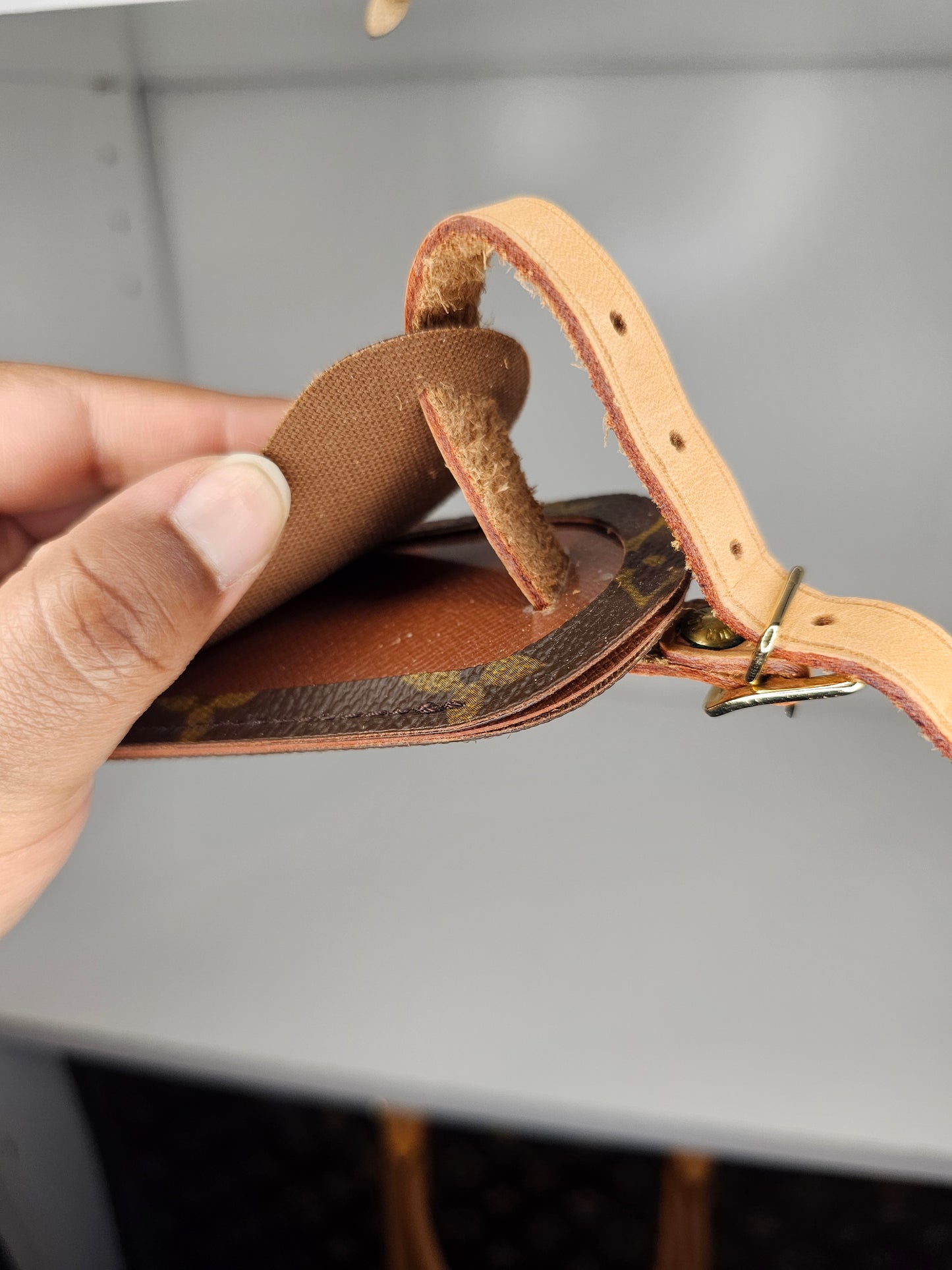 Louis Vuitton Small Monogram Luggage Tag