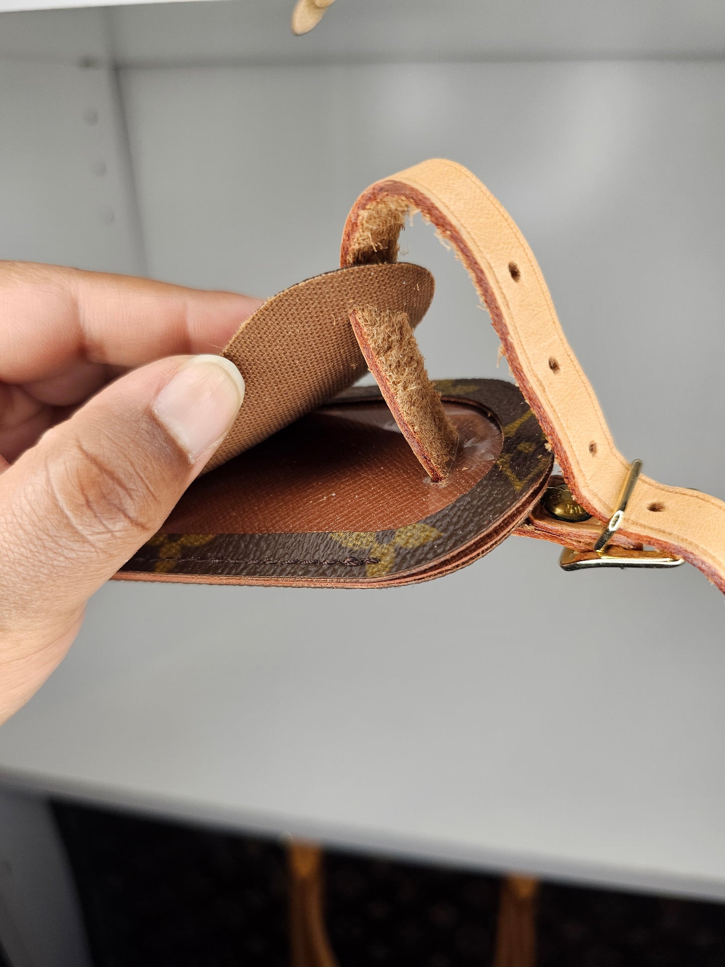 Louis Vuitton Small Monogram Luggage Tag