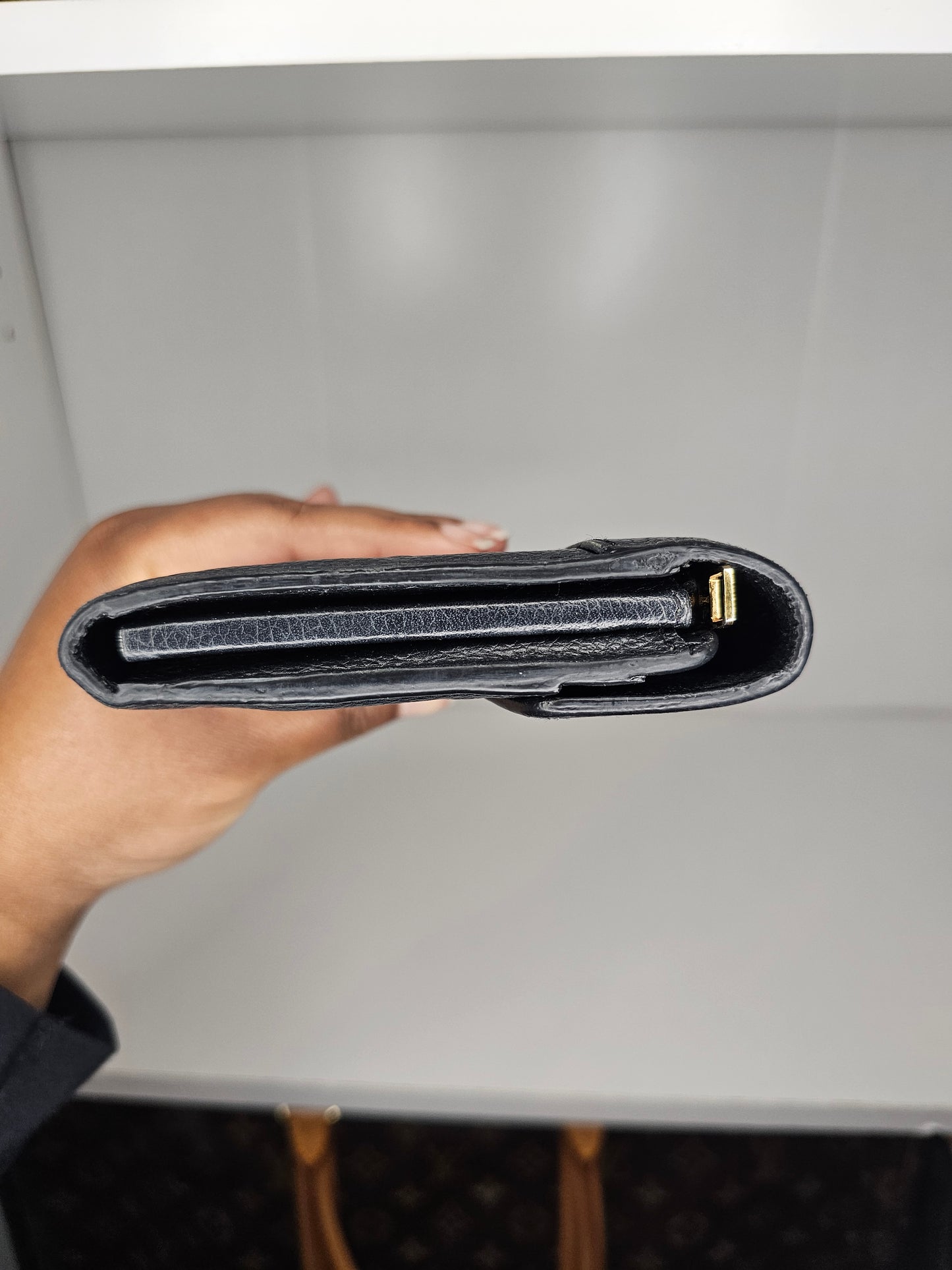 Louis Vuitton Black Monogram Metis Wallet CA0198