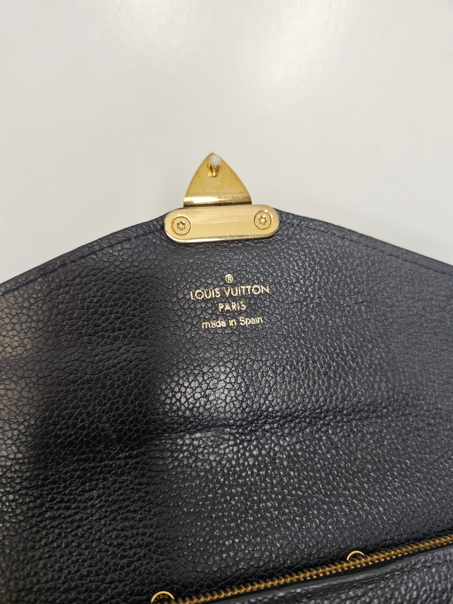 Louis Vuitton Black Monogram Metis Wallet CA0198