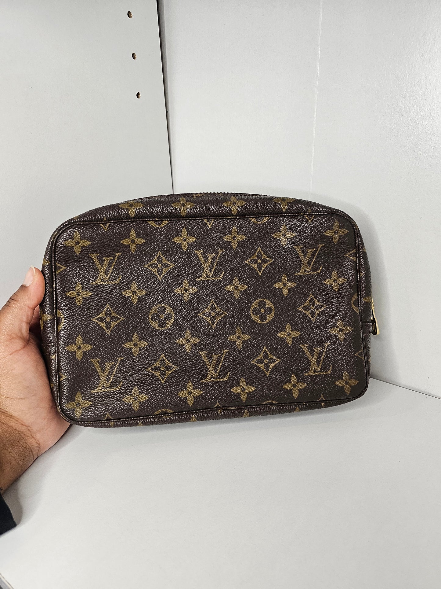 Louis Vuitton Trousse 23 Makeup Bag Vintage Monogram