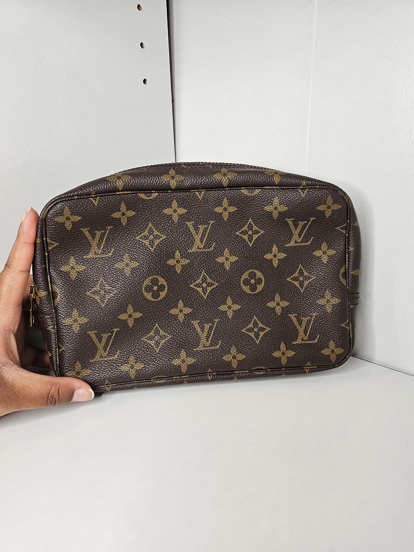 Louis Vuitton Trousse 23 Makeup Bag Vintage Monogram