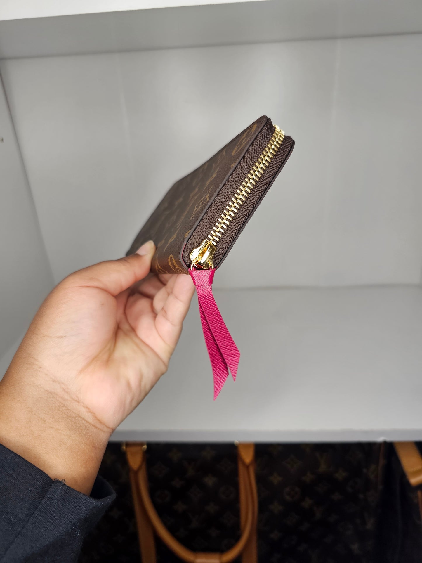 Louis Vuitton Monogram Fuschia Clemence 💾