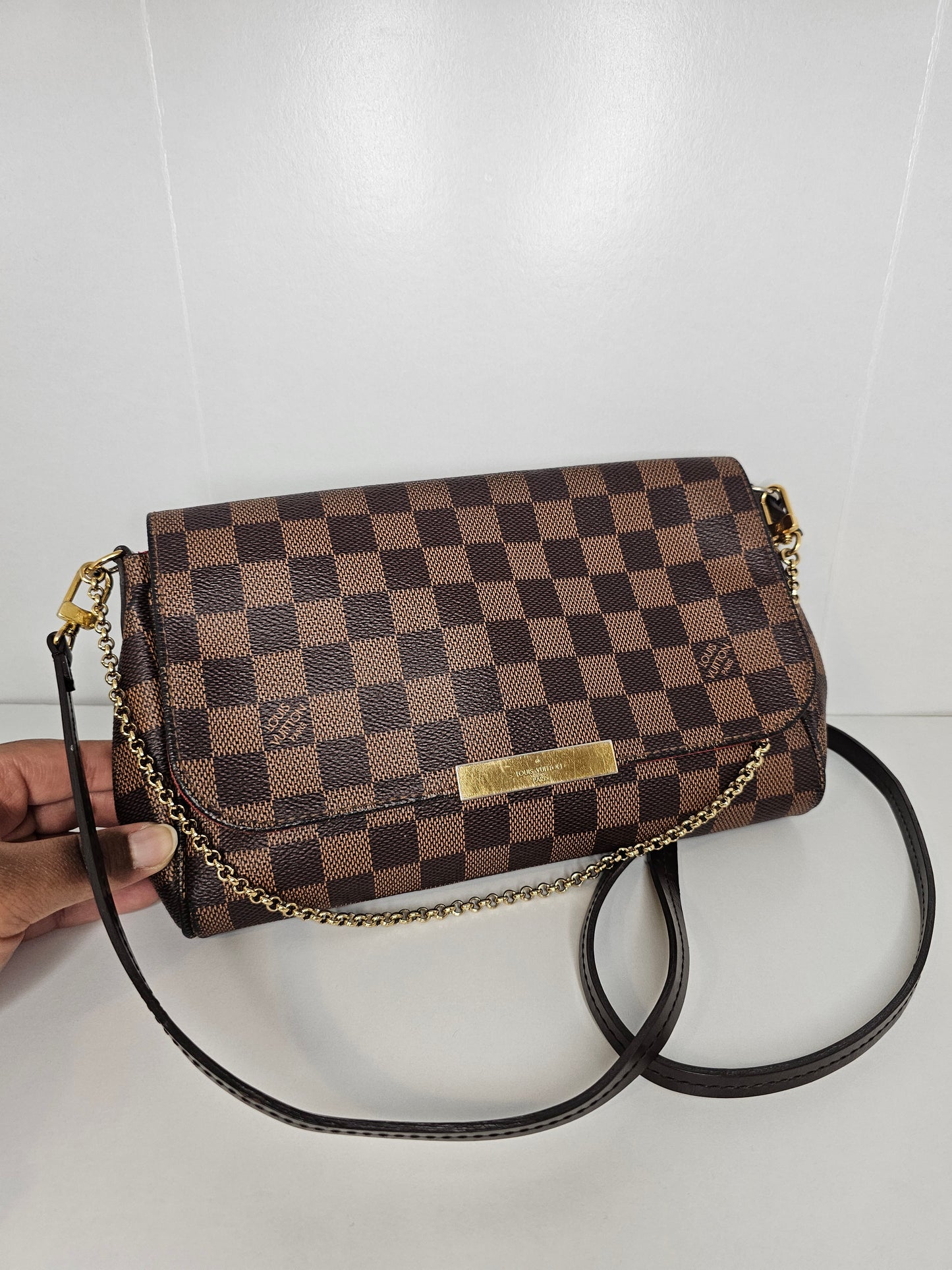 Louis Vuitton Damier Ebene Favorite MM SD5115
