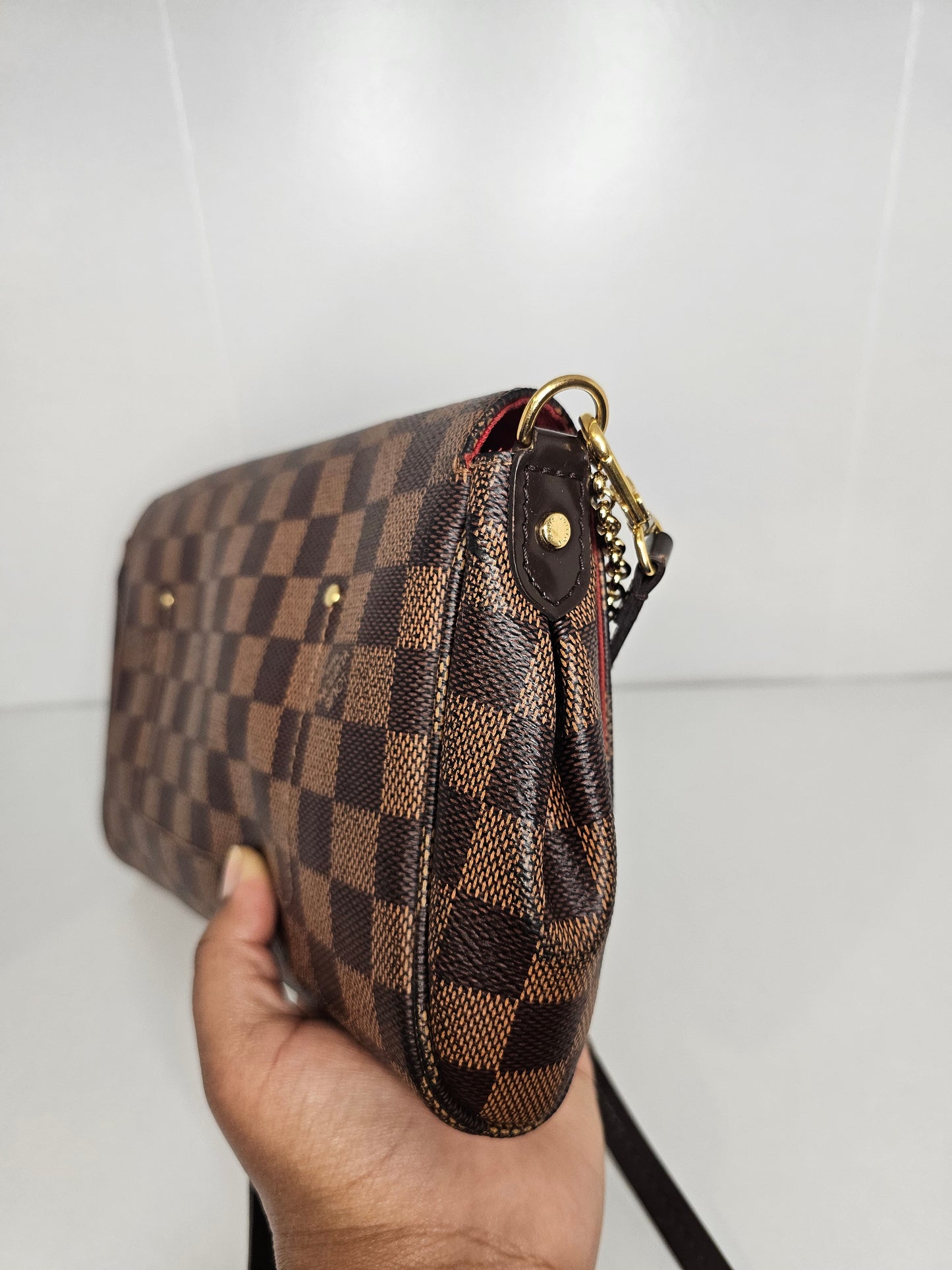 Louis Vuitton Damier Ebene Favorite MM SD5115