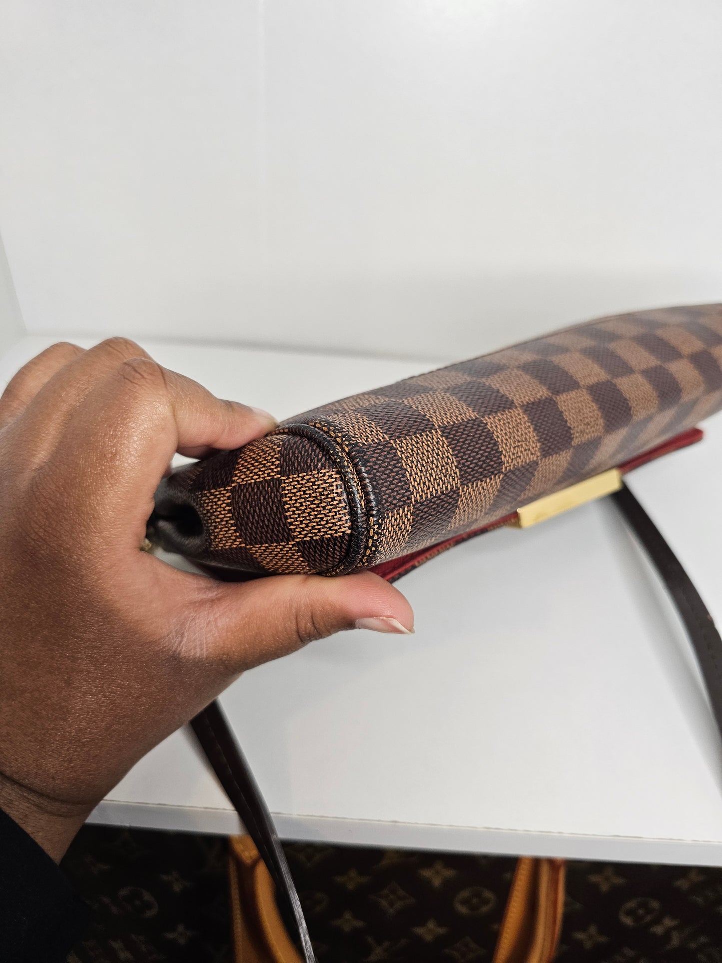 Louis Vuitton Damier Ebene Favorite MM SD5115