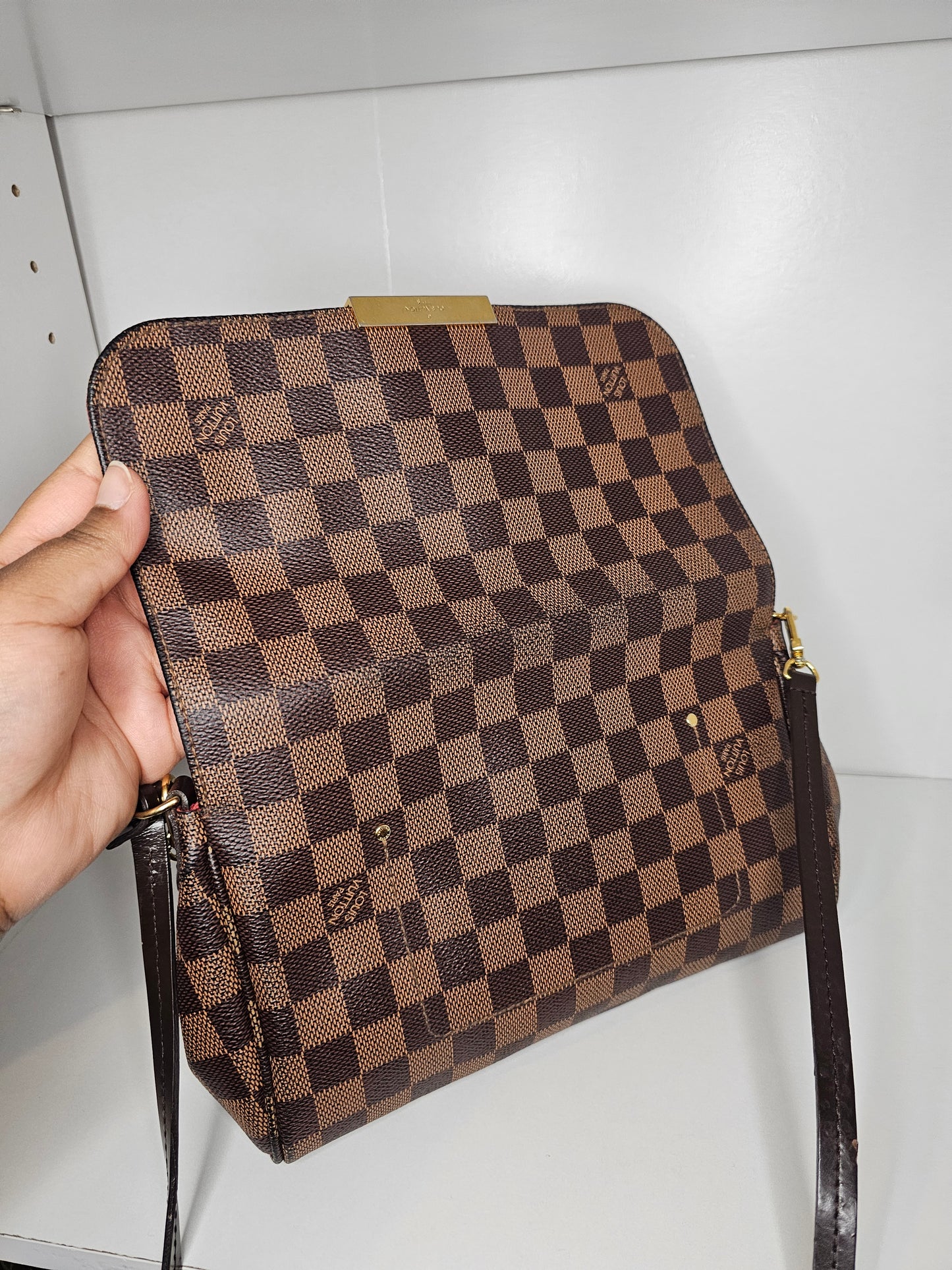 Louis Vuitton Damier Ebene Favorite MM SD5115