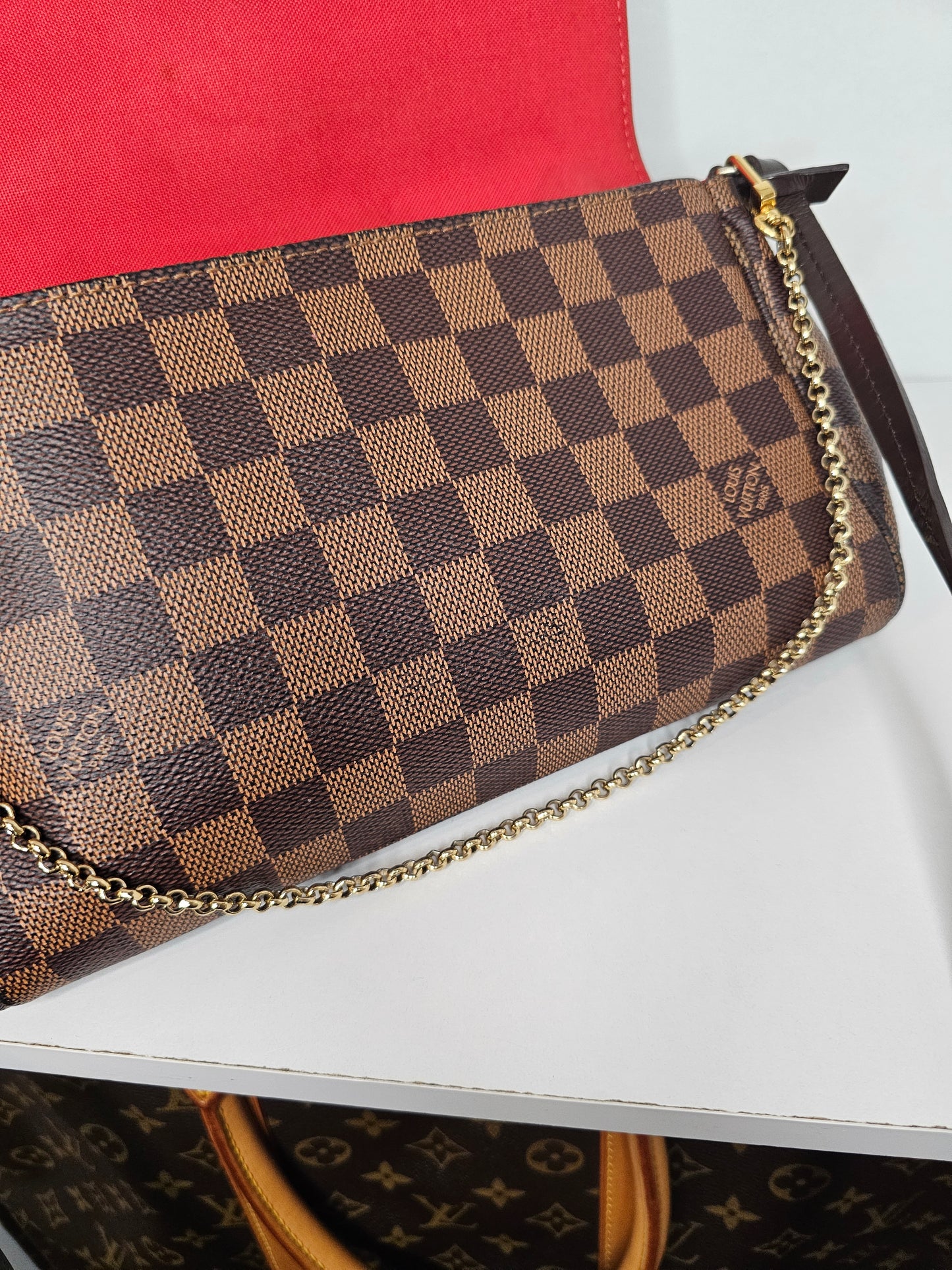 Louis Vuitton Damier Ebene Favorite MM SD5115