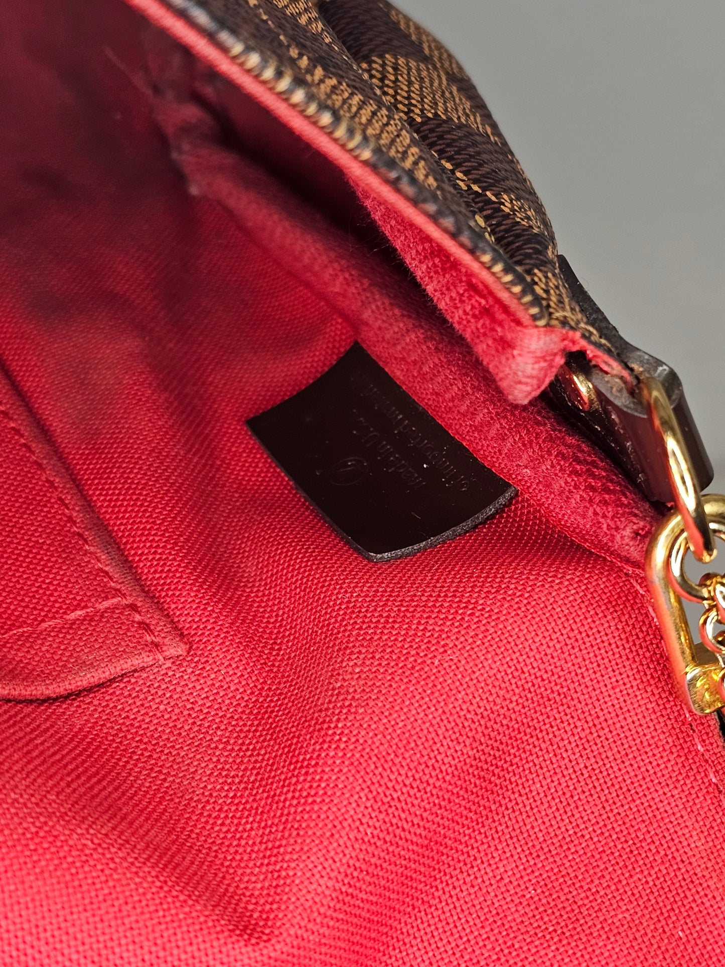 Louis Vuitton Damier Ebene Favorite MM SD5115