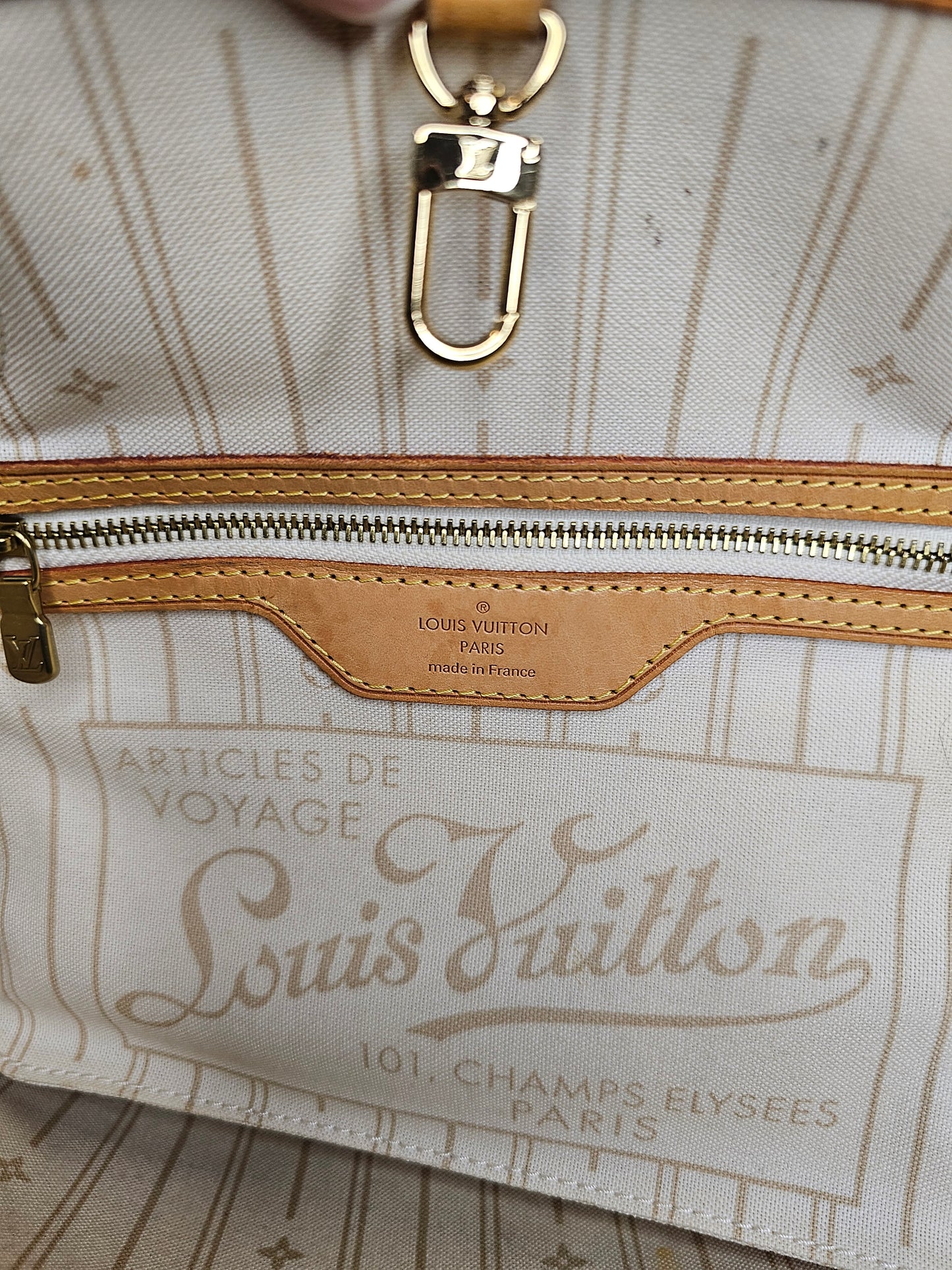 Louis Vuitton Damier Azur Neverfull PM VI5100