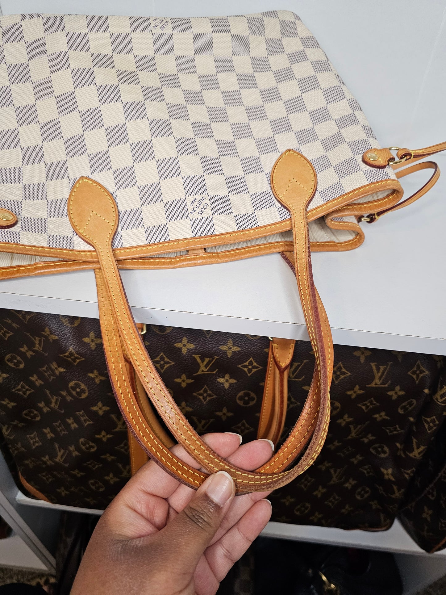 Louis Vuitton Damier Azur Neverfull PM VI5100