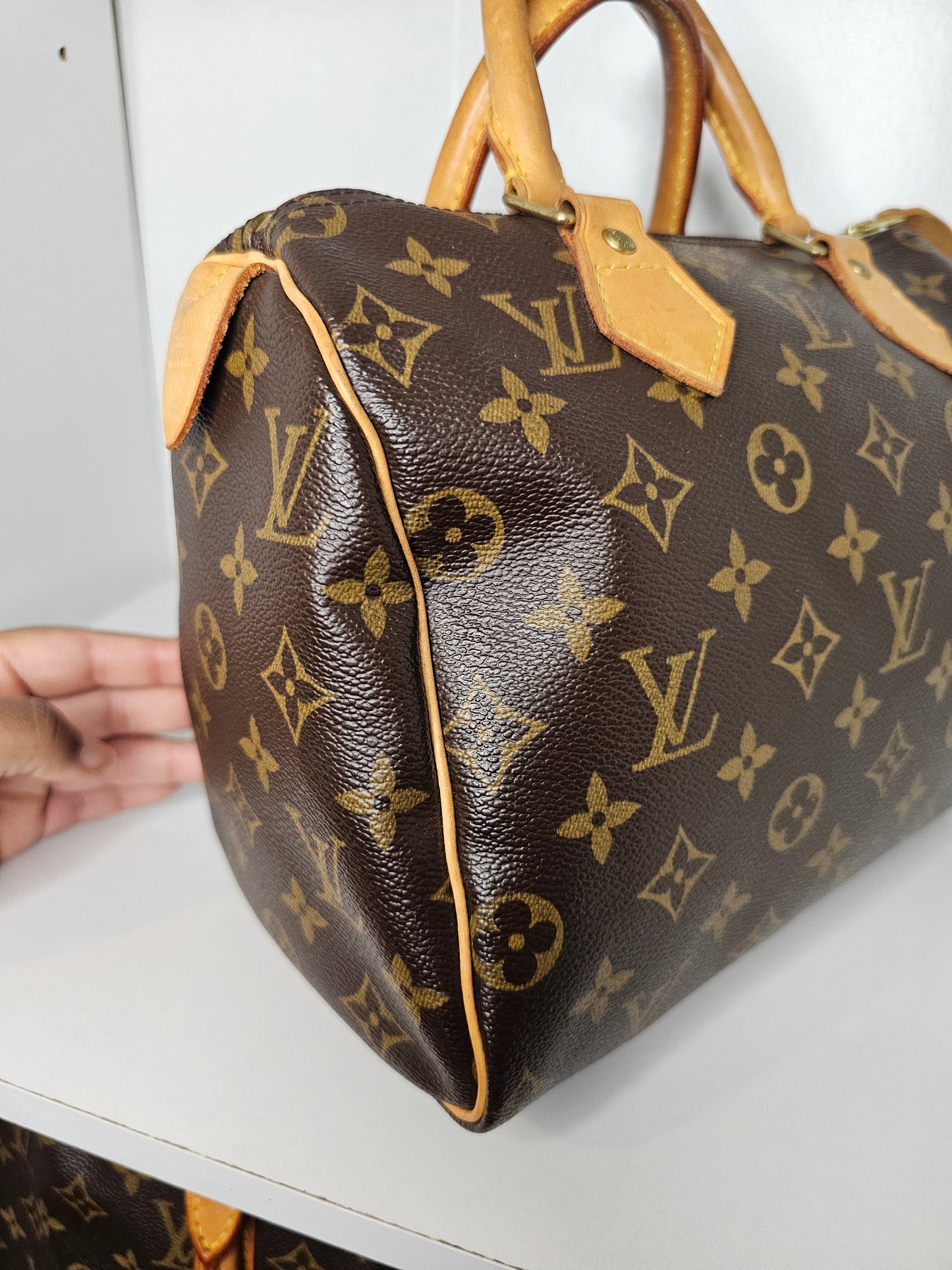 Louis Vuitton Monogram Vintage Speedy 25 SD0056