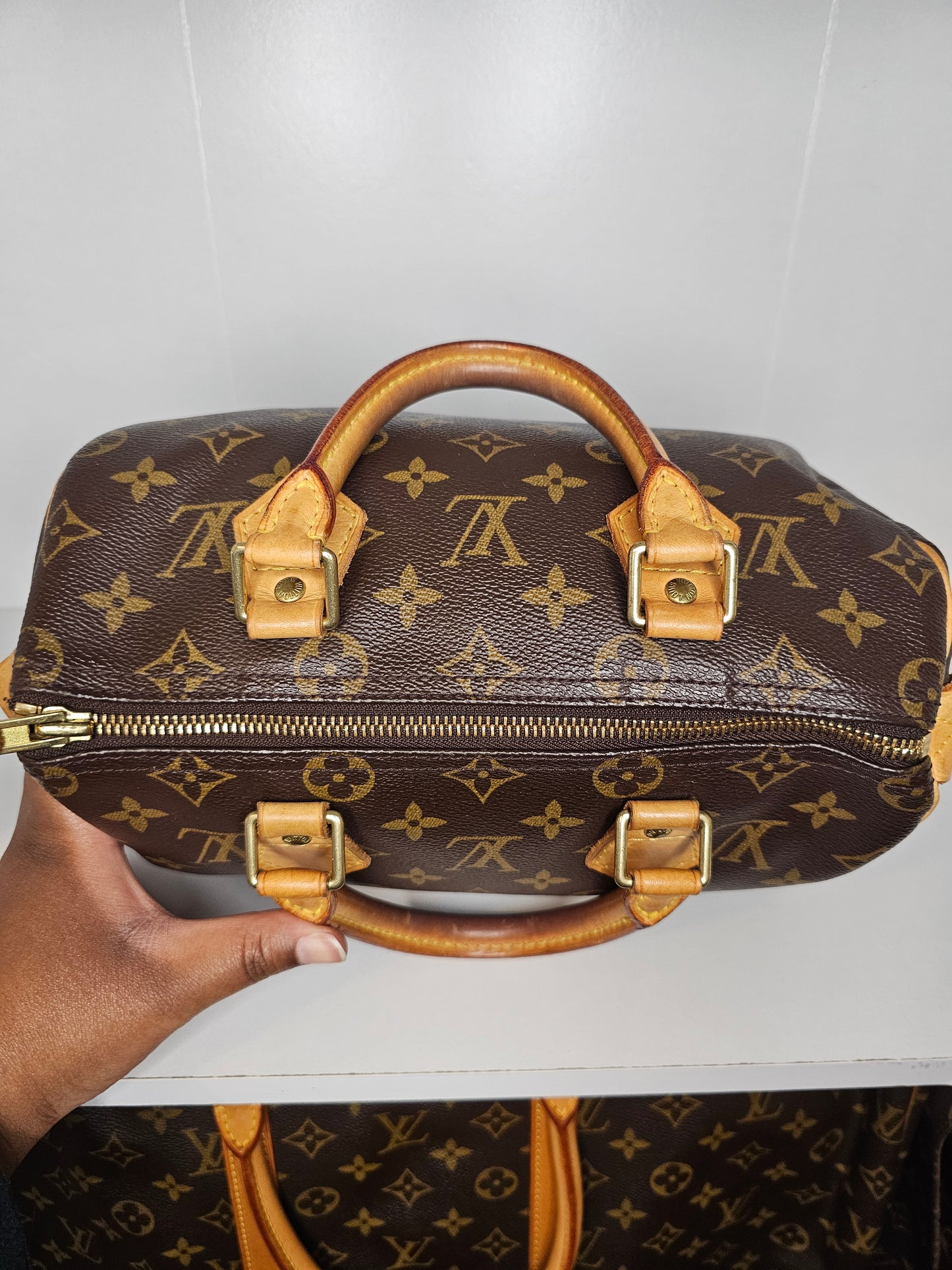 Louis Vuitton Monogram Vintage Speedy 25 SD0056