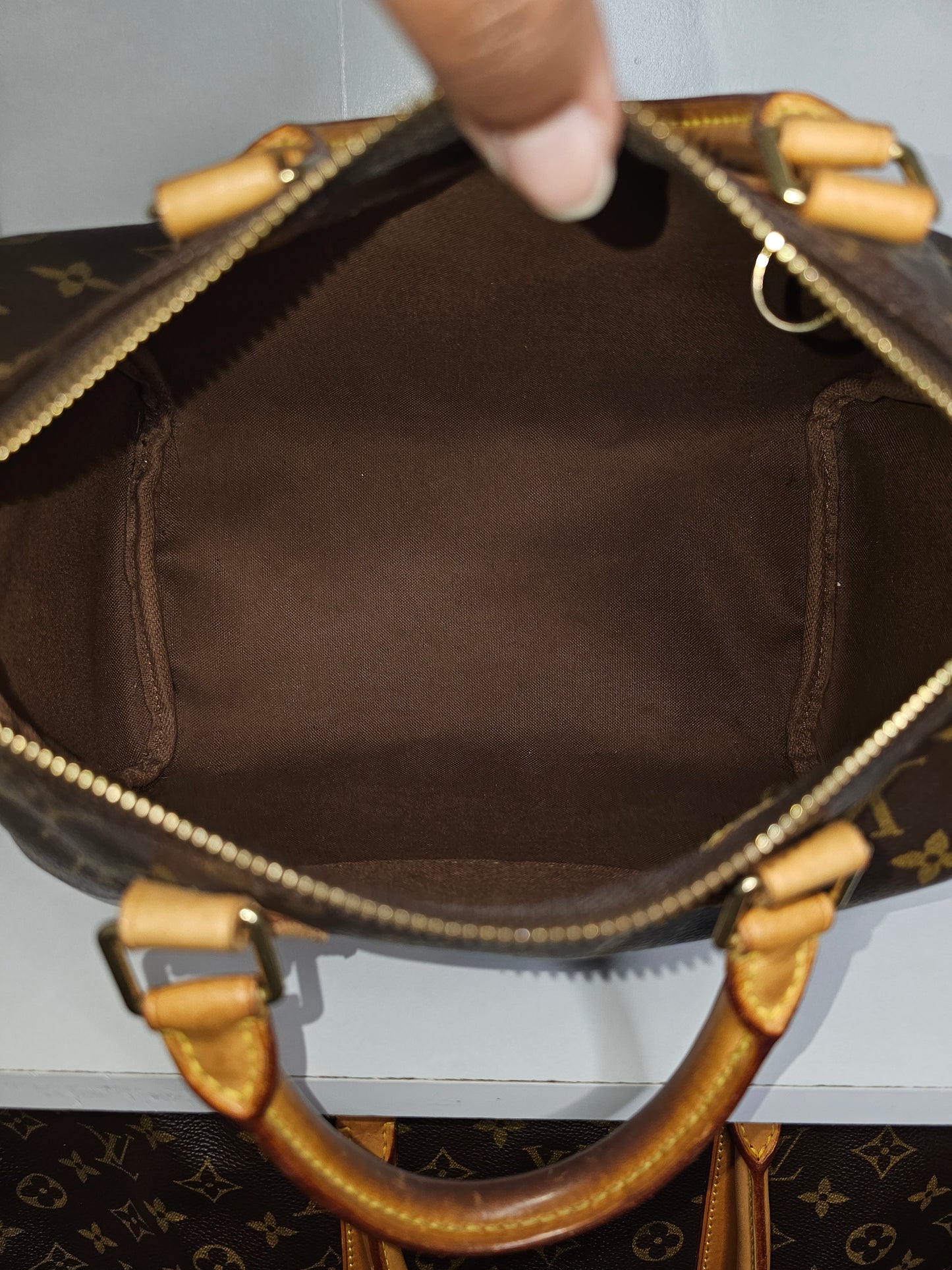 Louis Vuitton Monogram Vintage Speedy 25 SD0056