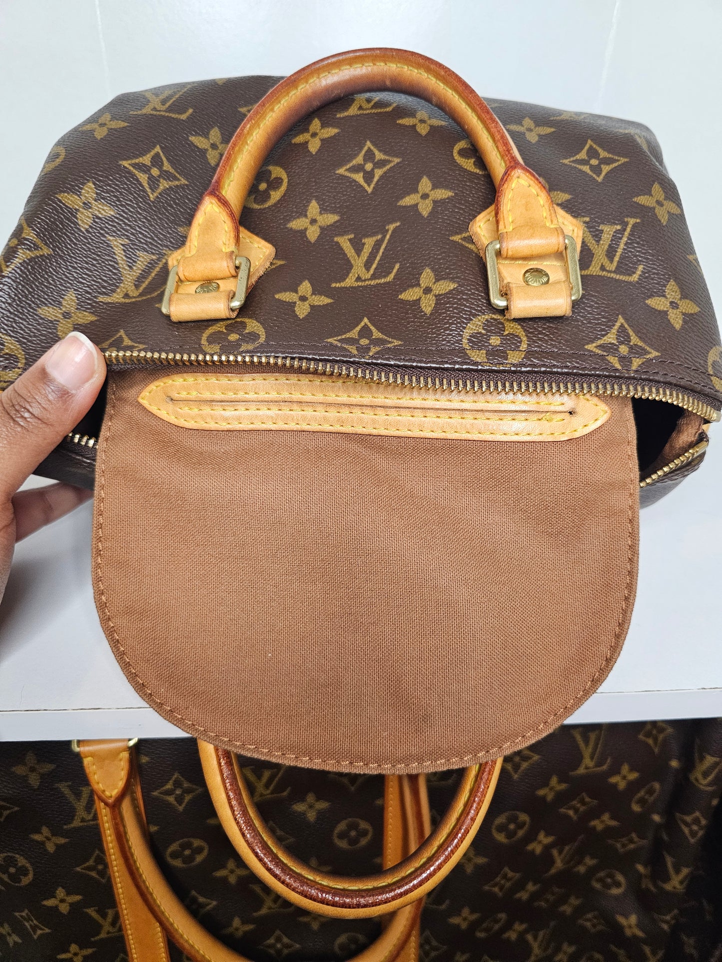 Louis Vuitton Monogram Vintage Speedy 25 SD0056