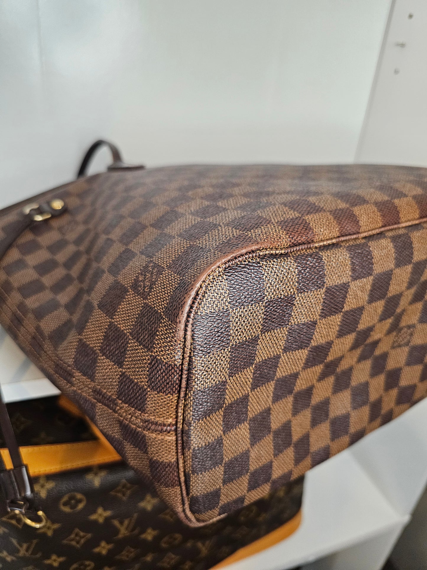 Louis Vuitton Damier Ebene Neverfull MM CA4059