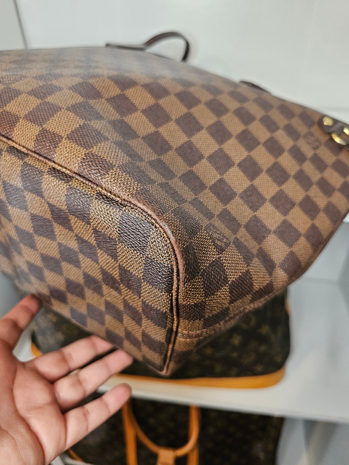 Louis Vuitton Damier Ebene Neverfull MM CA4059