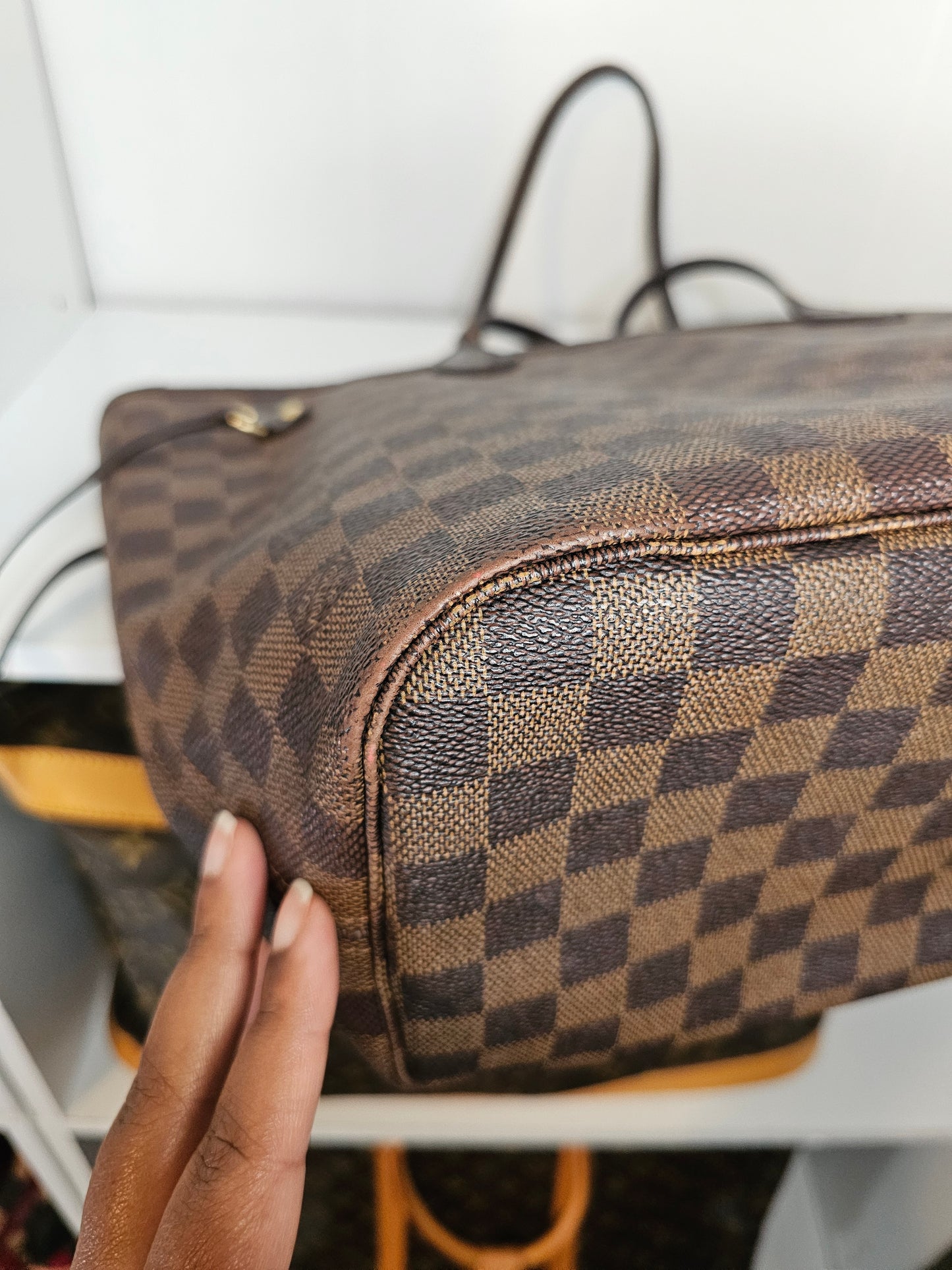 Louis Vuitton Damier Ebene Neverfull MM CA4059