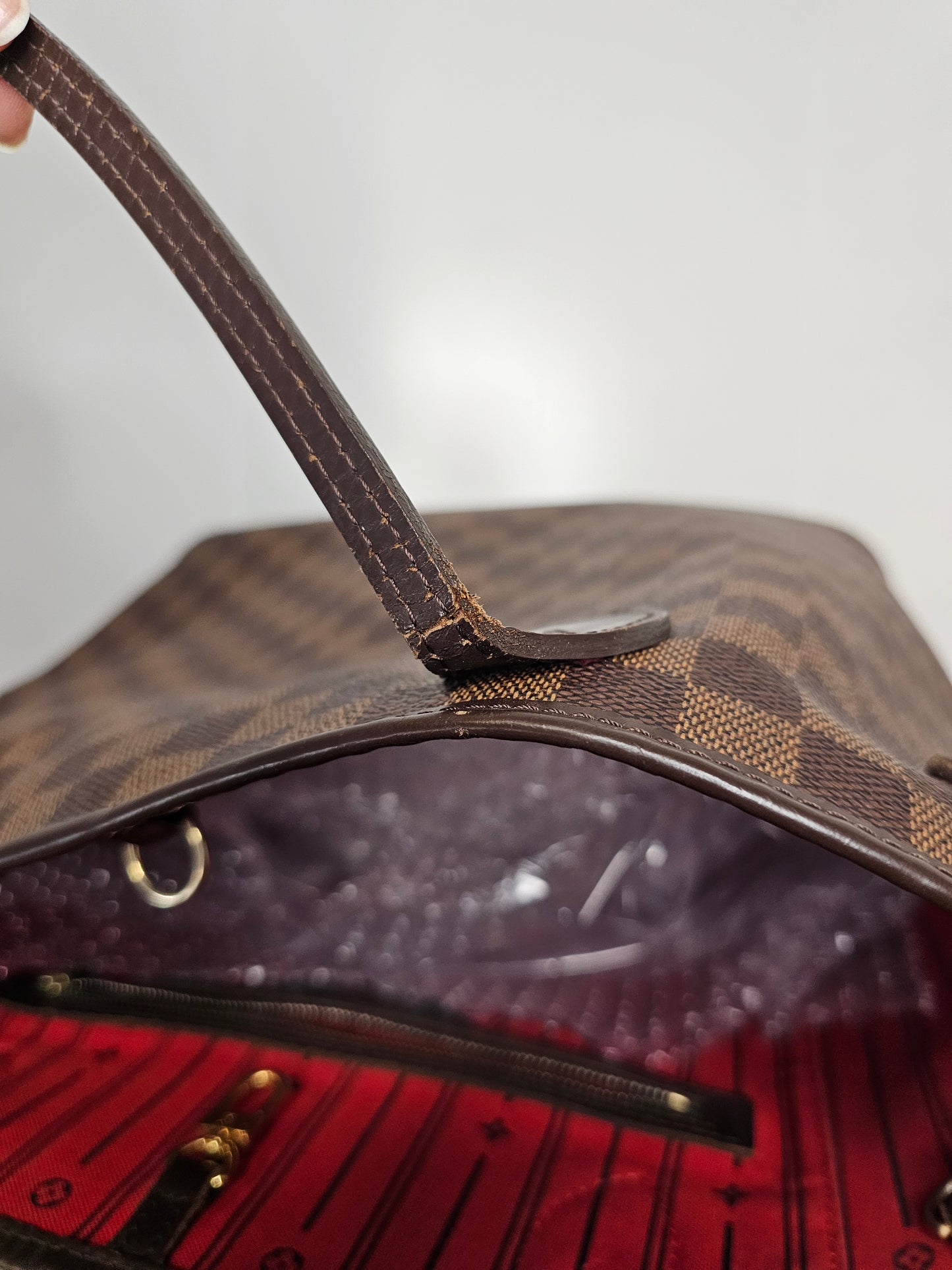 Louis Vuitton Damier Ebene Neverfull MM CA4059
