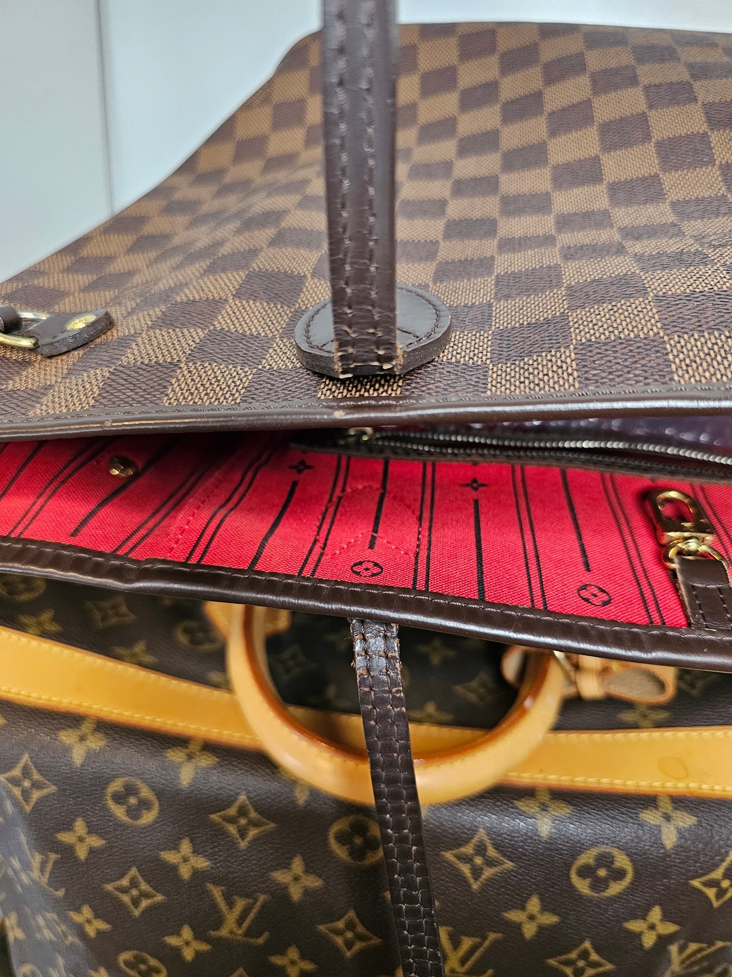 Louis Vuitton Damier Ebene Neverfull MM CA4059