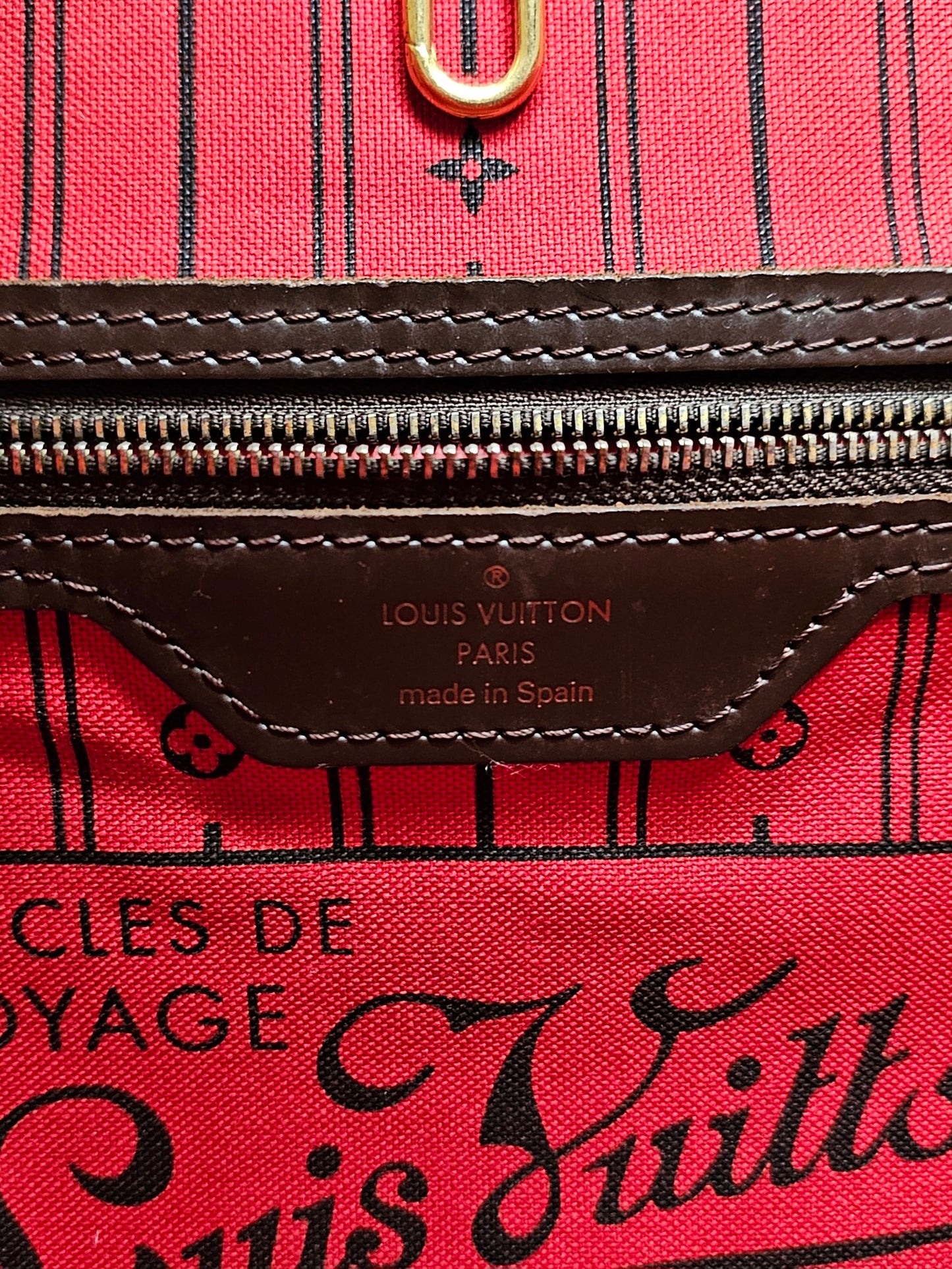 Louis Vuitton Damier Ebene Neverfull MM CA4059