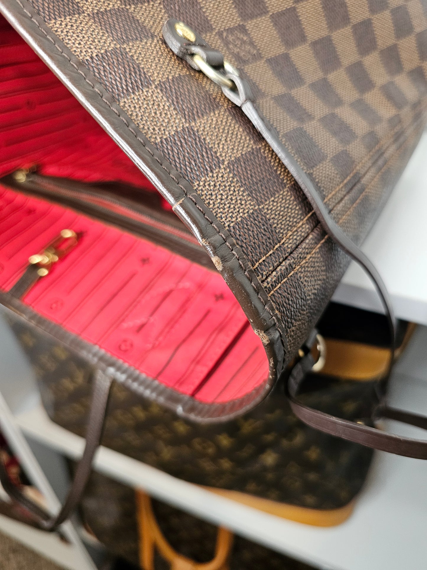 Louis Vuitton Damier Ebene Neverfull MM CA4059