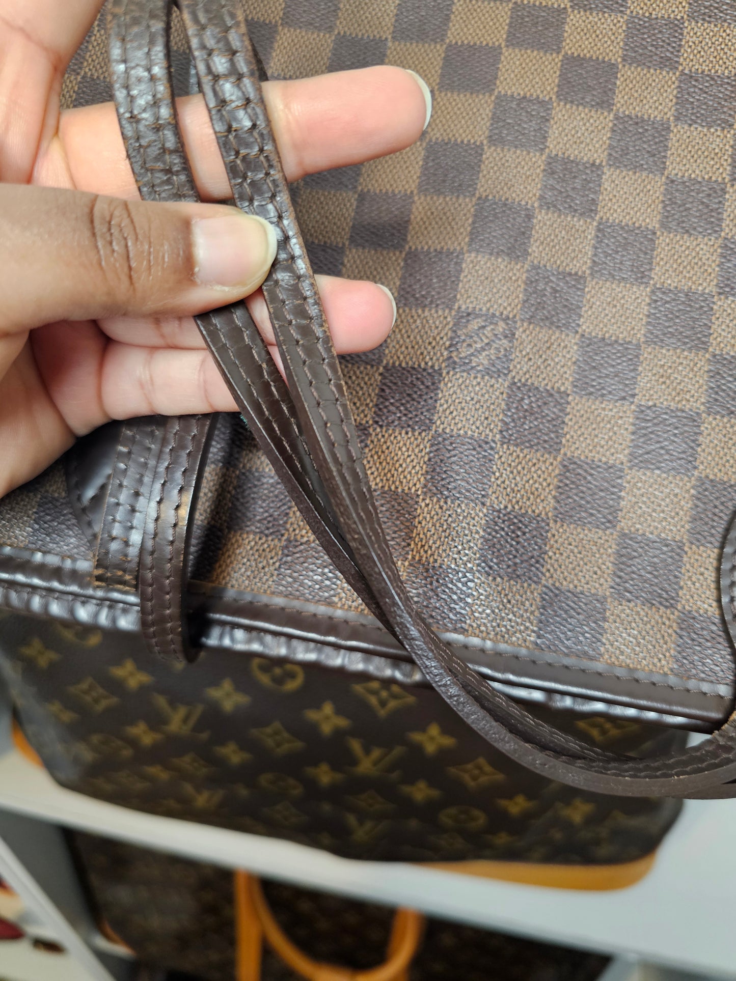 Louis Vuitton Damier Ebene Neverfull MM CA4059