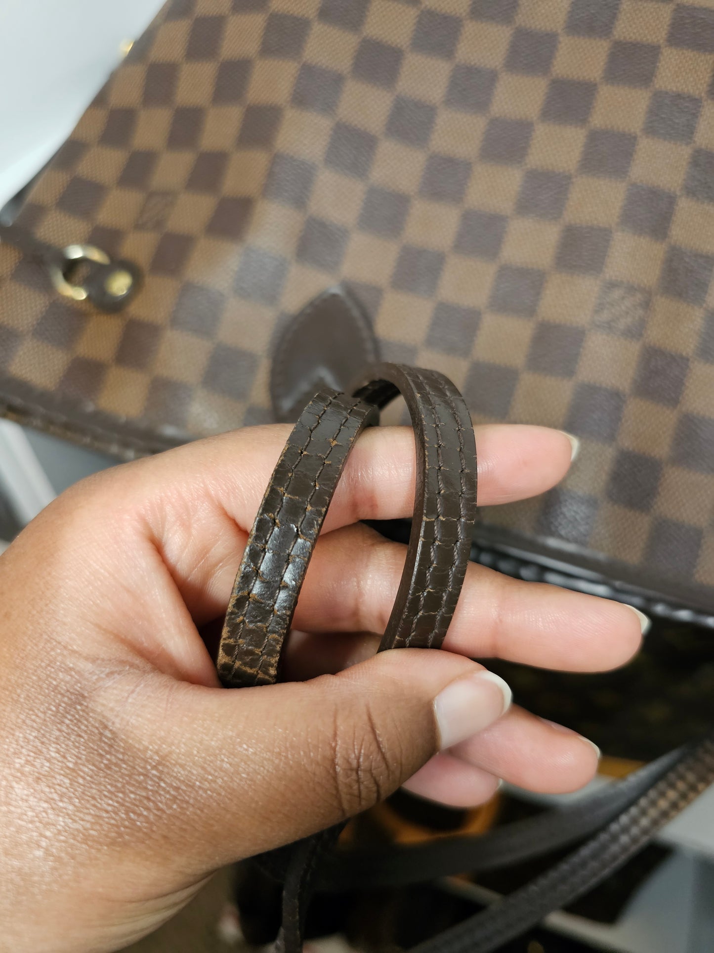 Louis Vuitton Damier Ebene Neverfull MM CA4059