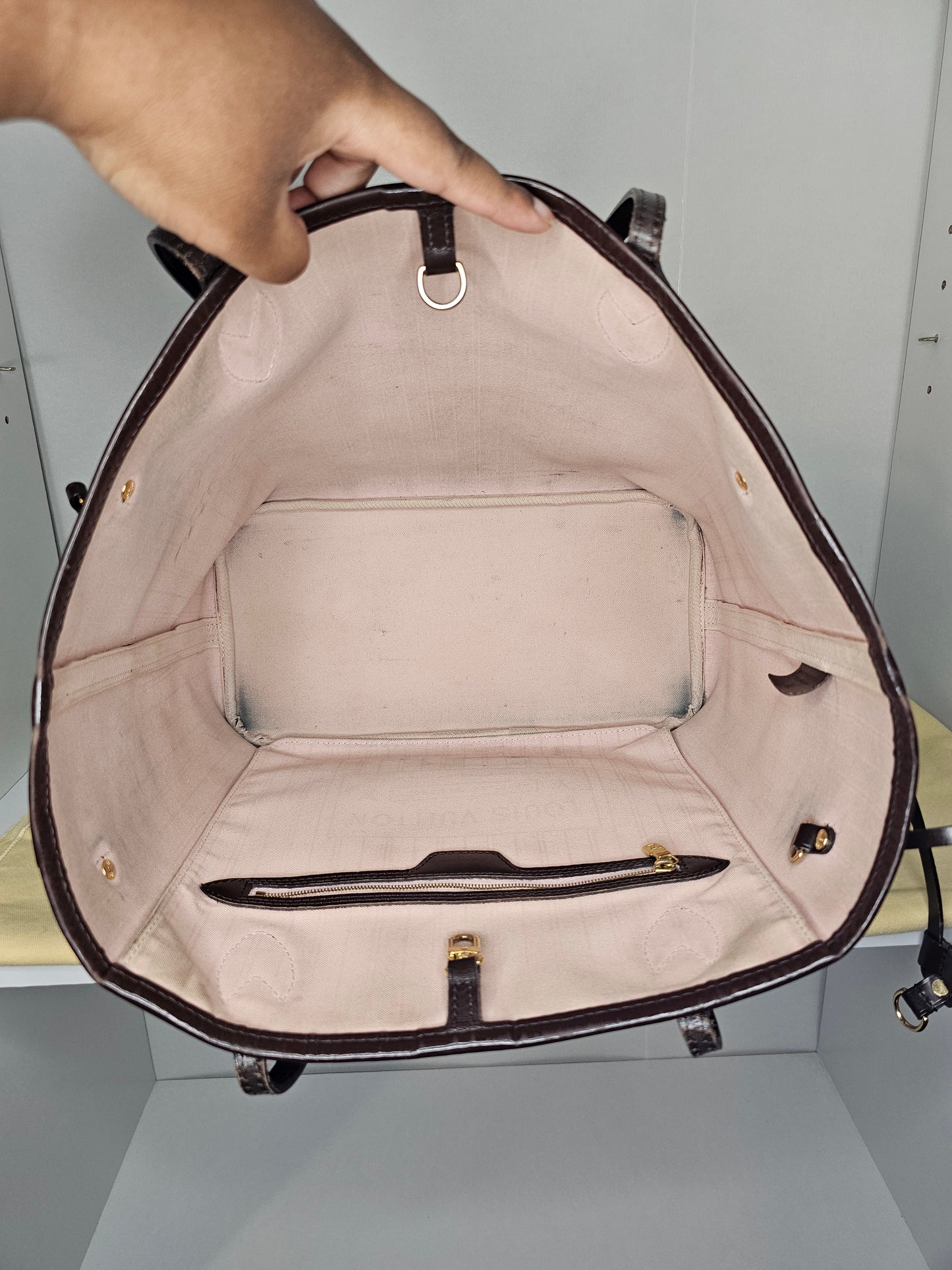 Louis Vuitton Rose Ballerine Neverfull MM SD2156