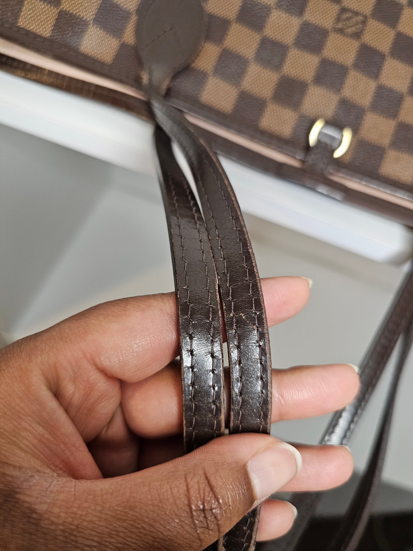 Louis Vuitton Rose Ballerine Neverfull MM SD2156