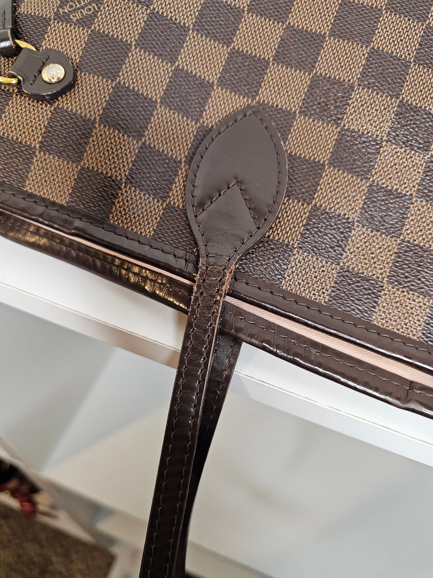 Louis Vuitton Rose Ballerine Neverfull MM SD2156
