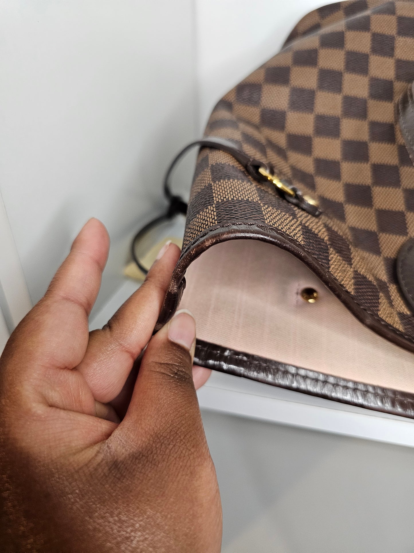 Louis Vuitton Rose Ballerine Neverfull MM SD2156