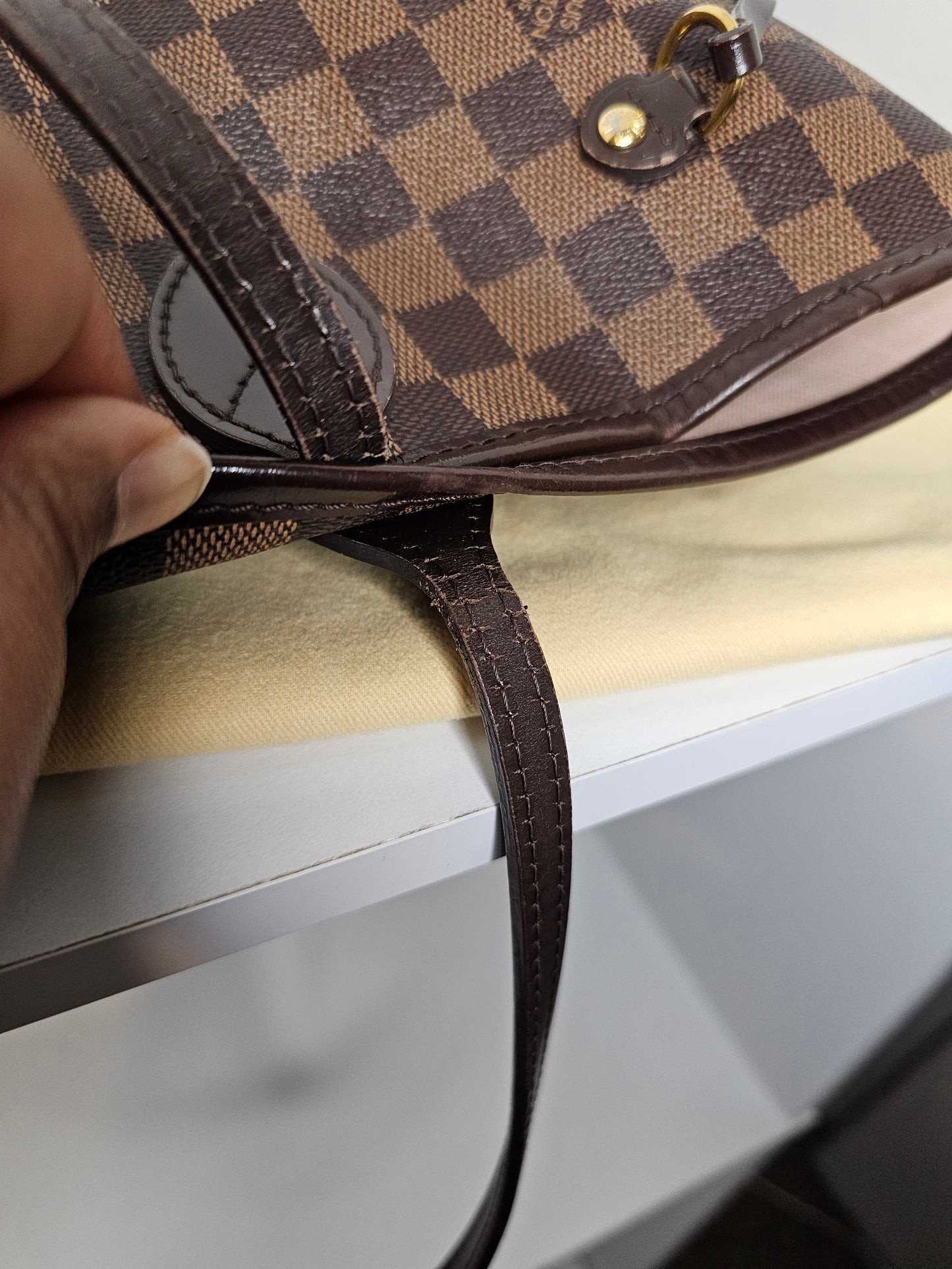 Louis Vuitton Rose Ballerine Neverfull MM SD2156