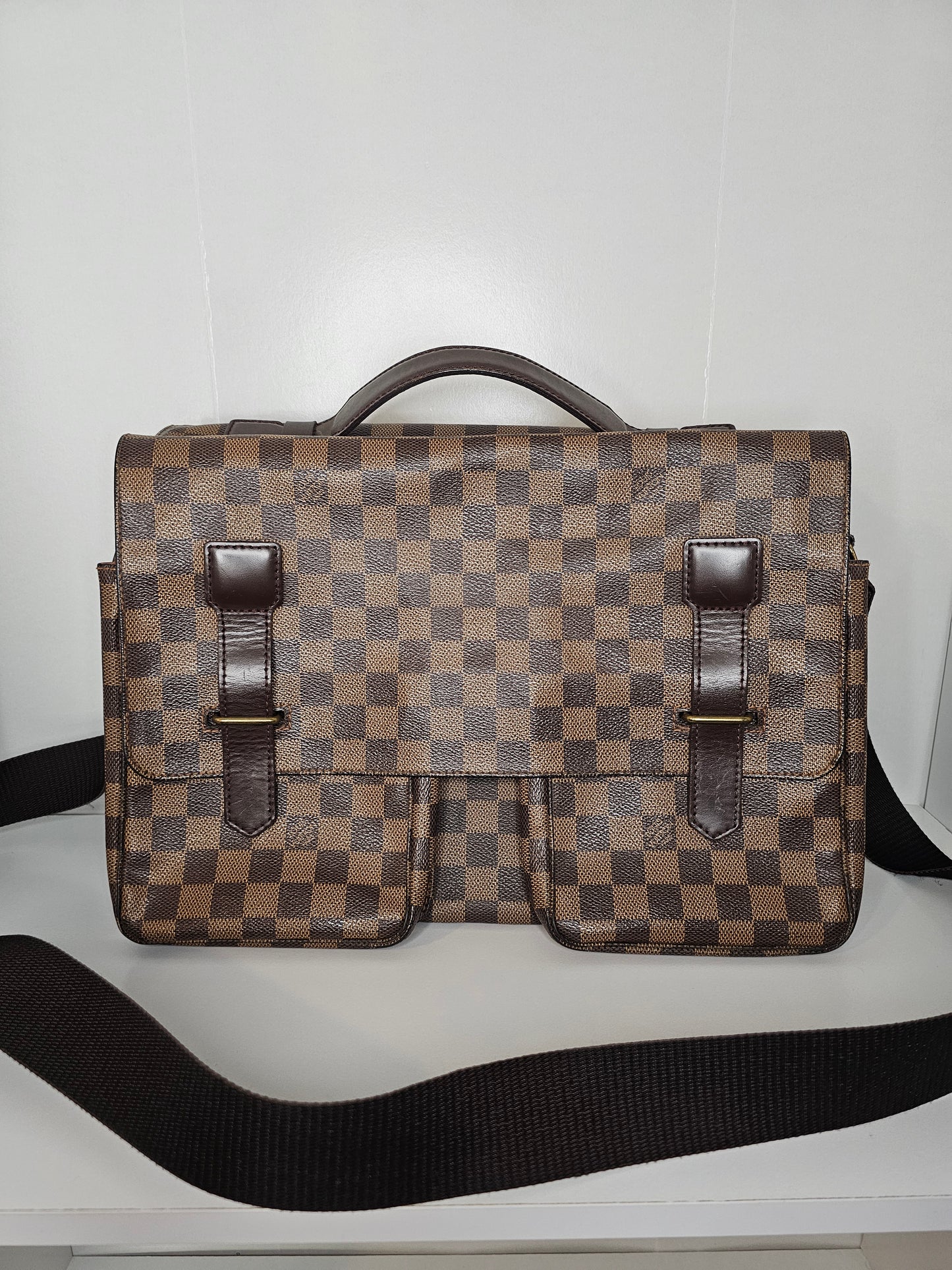 Louis Vuitton Damier Ebene Broadway Crossbody Bag TH0052