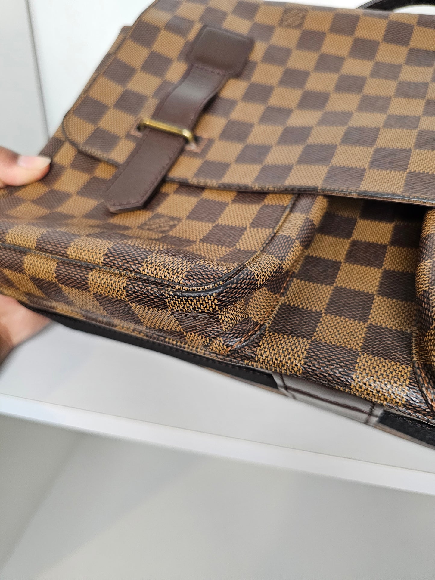 Louis Vuitton Damier Ebene Broadway Crossbody Bag TH0052
