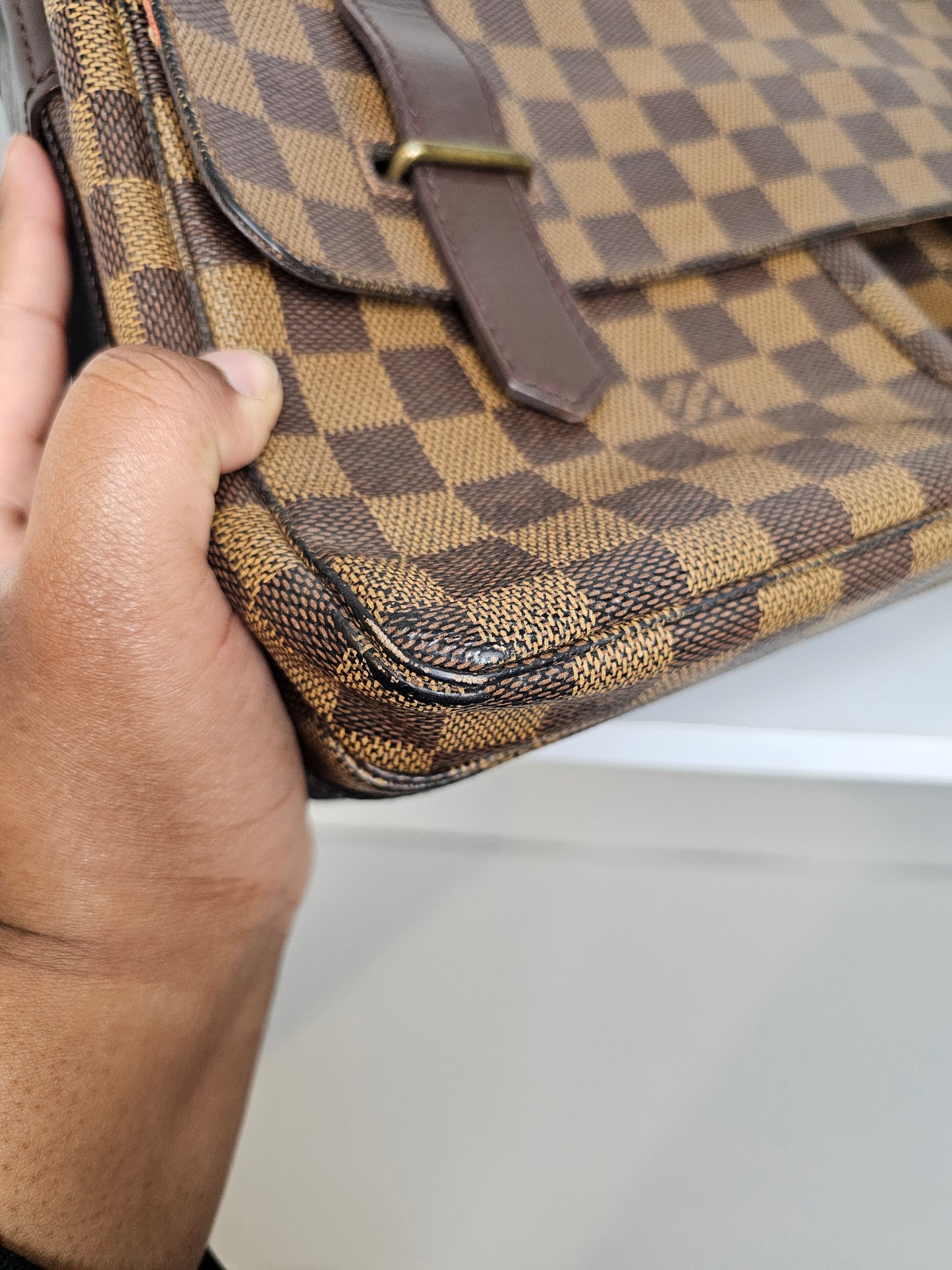 Louis Vuitton Damier Ebene Broadway Crossbody Bag TH0052