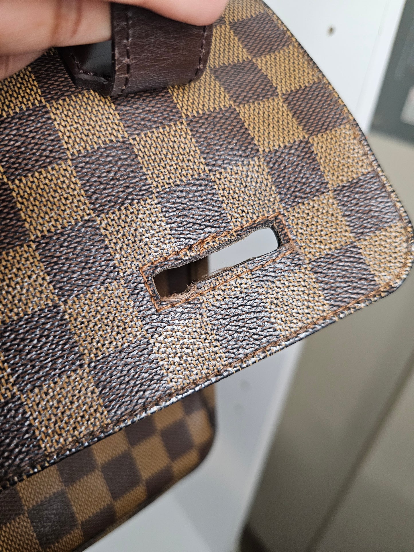 Louis Vuitton Damier Ebene Broadway Crossbody Bag TH0052