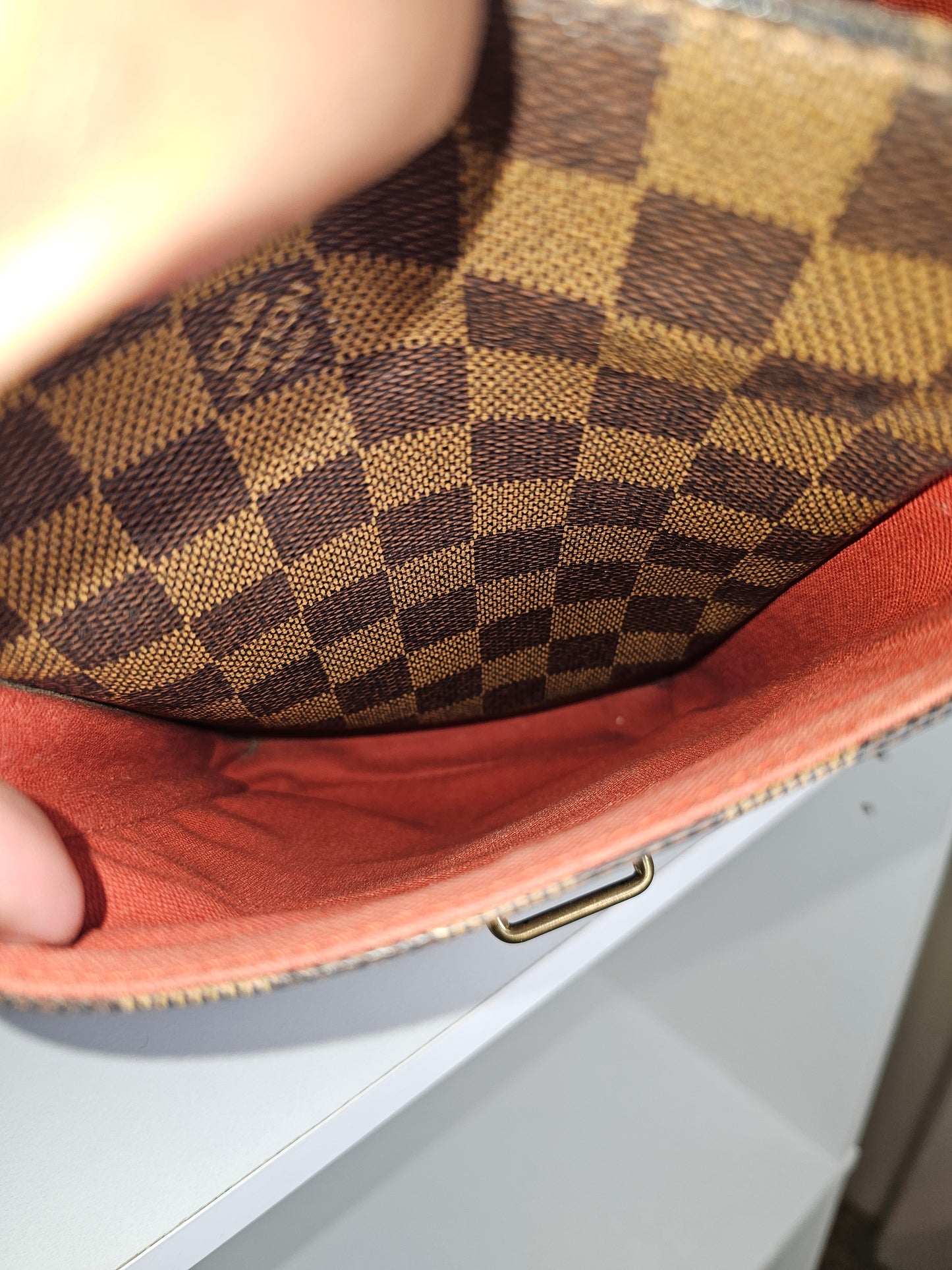 Louis Vuitton Damier Ebene Broadway Crossbody Bag TH0052
