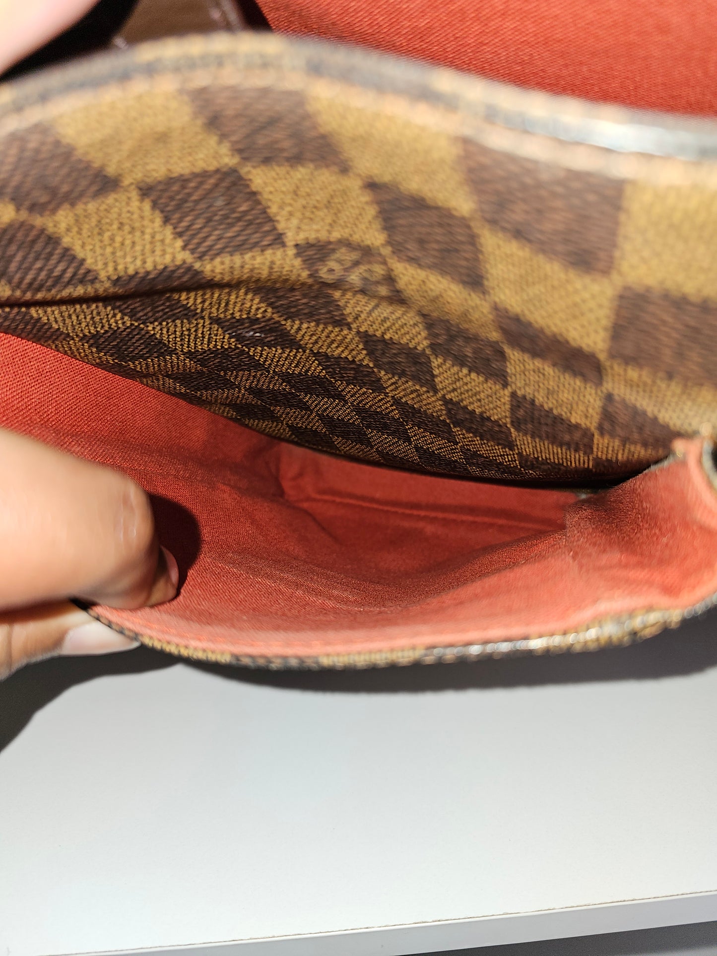 Louis Vuitton Damier Ebene Broadway Crossbody Bag TH0052