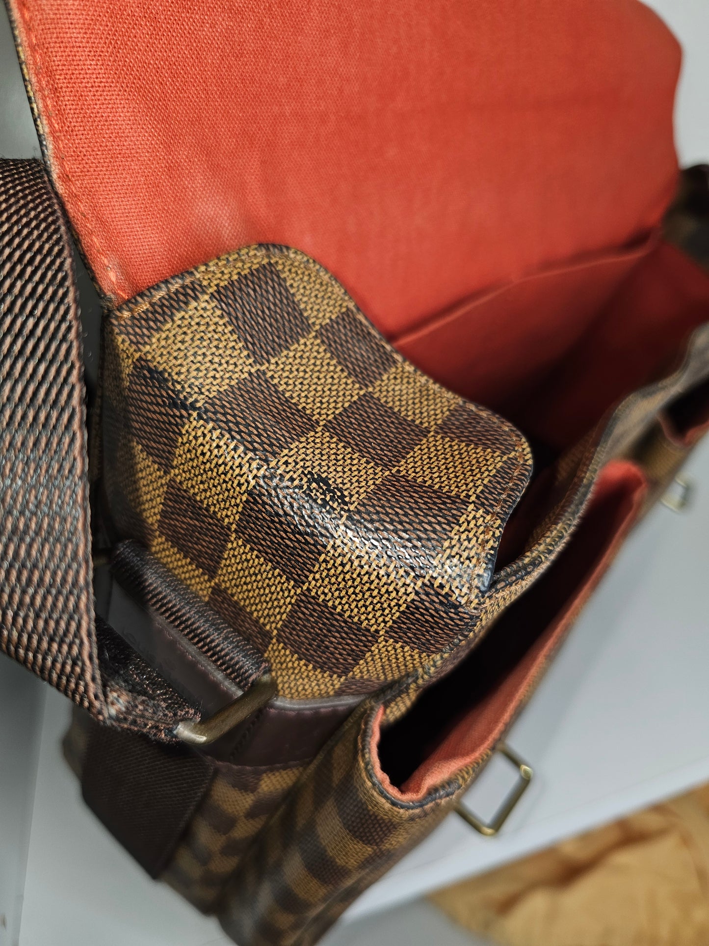 Louis Vuitton Damier Ebene Broadway Crossbody Bag TH0052